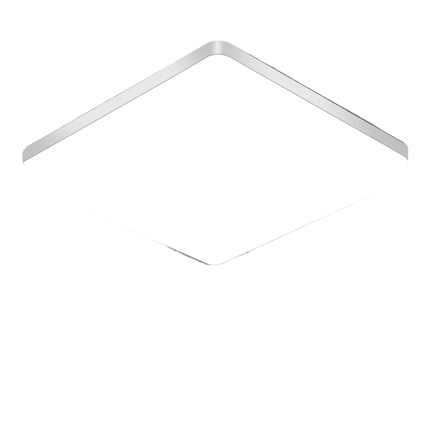 Kvadratisk LED-taklampe – Jevnt og Behagelig Lys | Perfekt for Stue og Bad