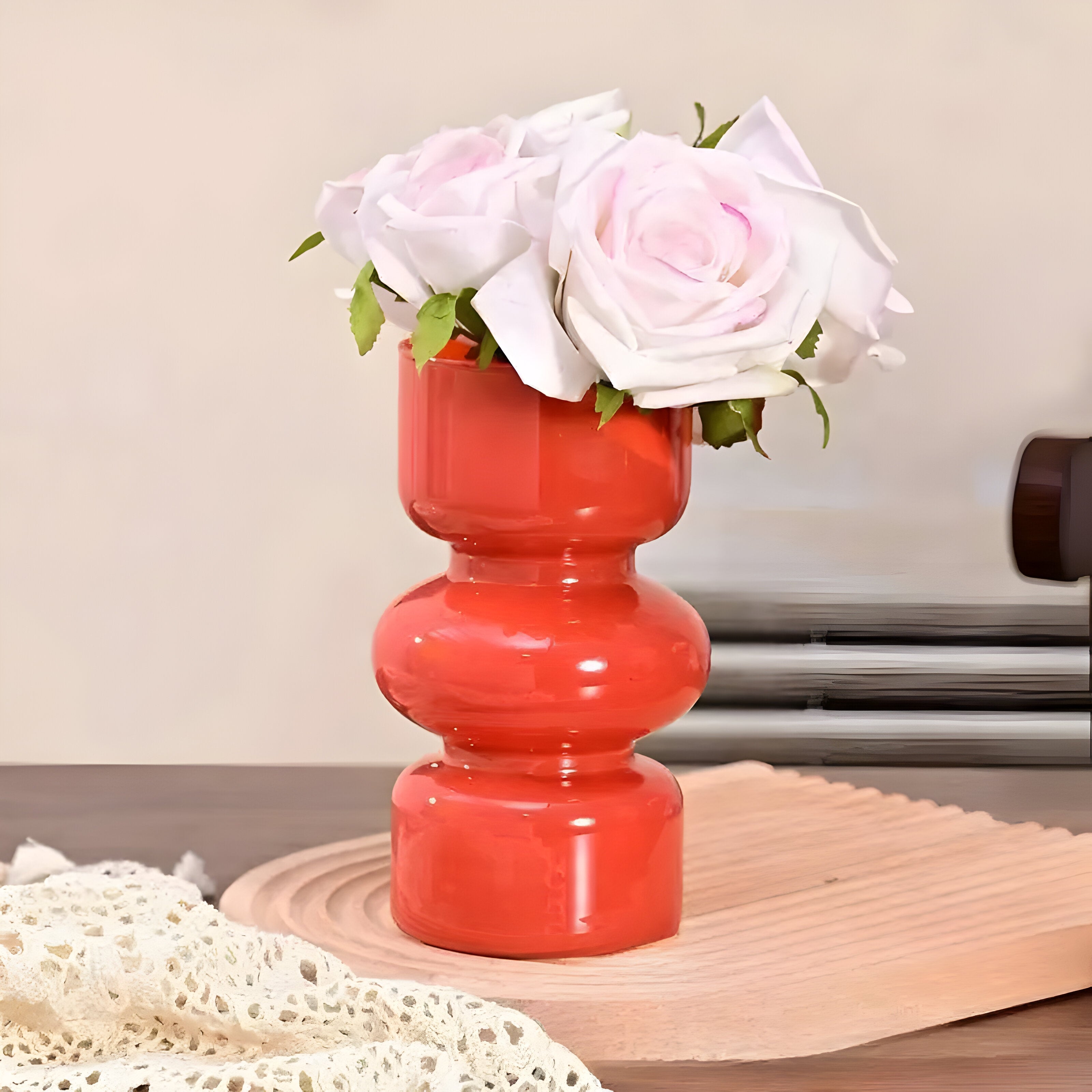 Glass Hydroponisk Vase – Retro Blomsterpotte for Hjemmeinnredning