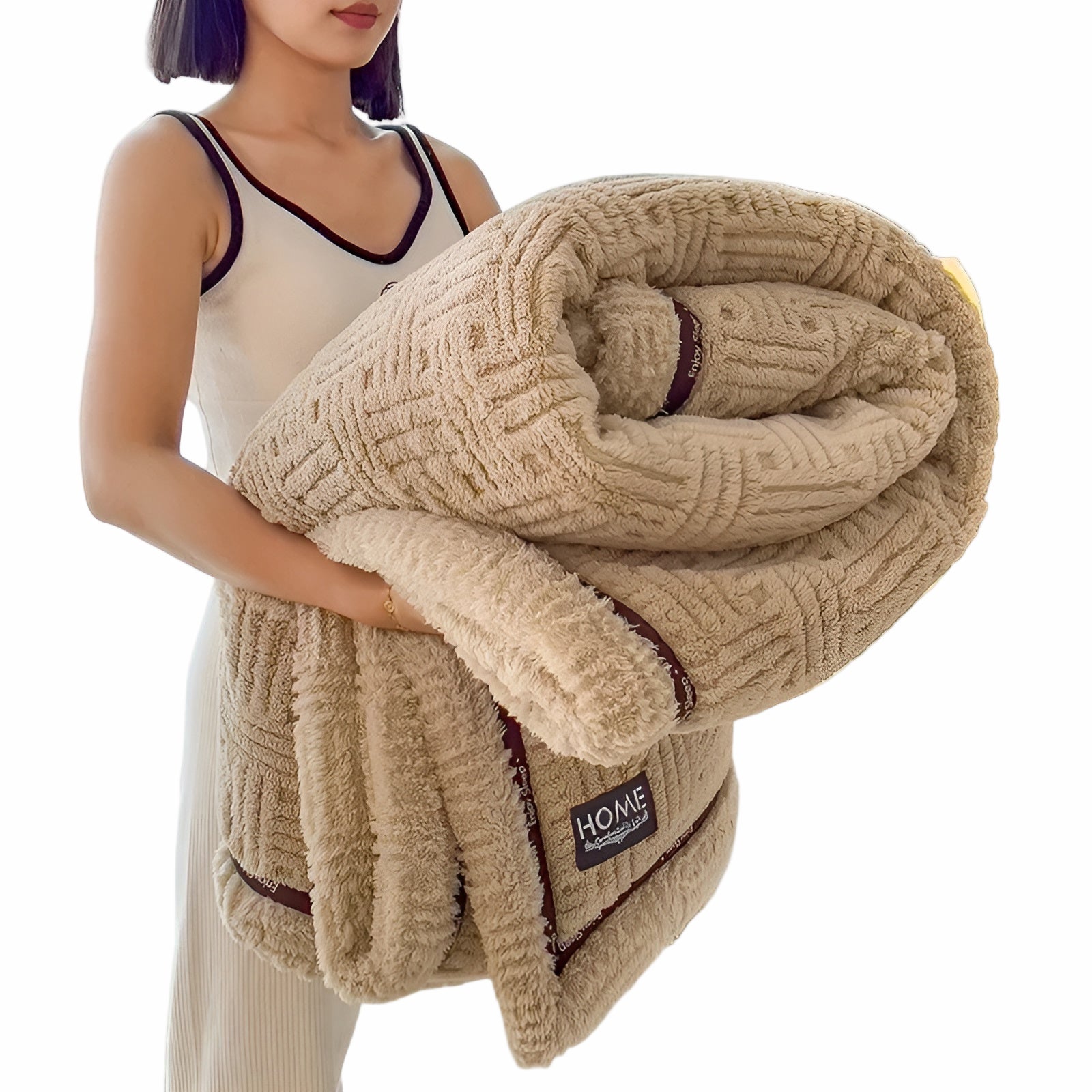 Mykt Fleecepledd – Varmt og Pustende | Perfekt for Sofa og Seng