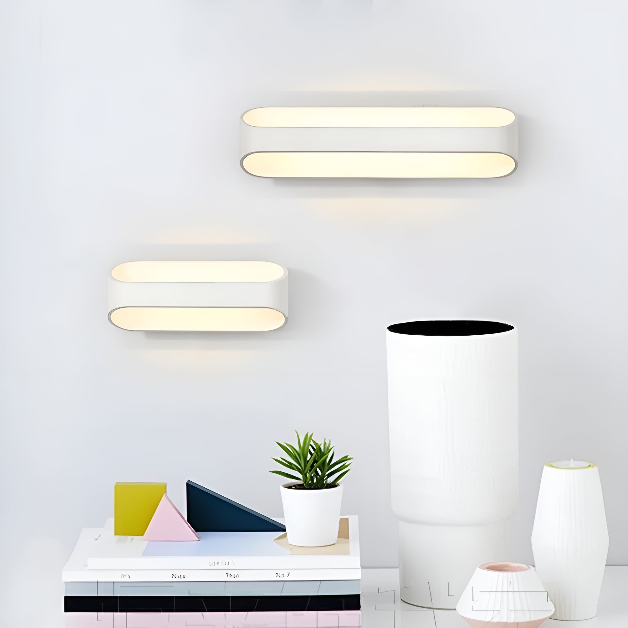 Wandleuchte Mit Warmem Licht – Moderne Led Beleuchtung | Ideal Für Wohnzimmer & Schlafzimmer