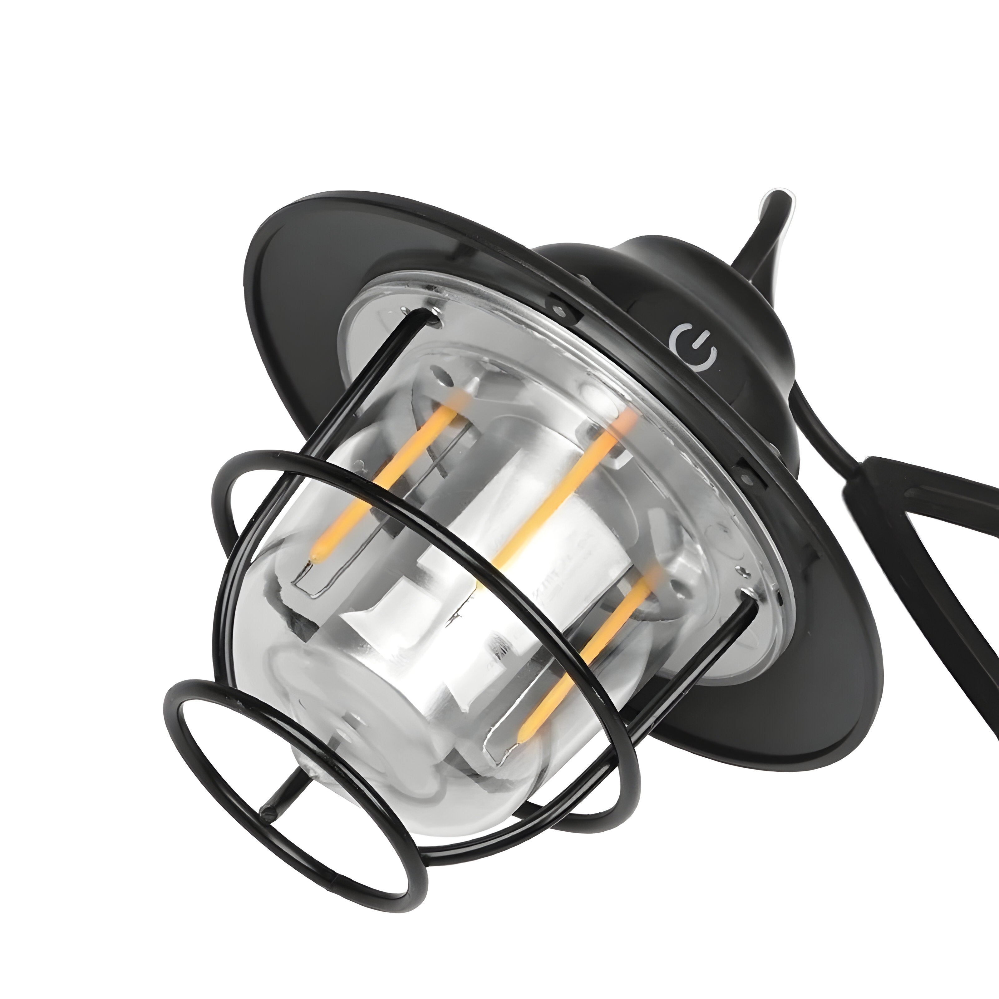 Riksa – Retro LED Hengelampe med USB-opplading