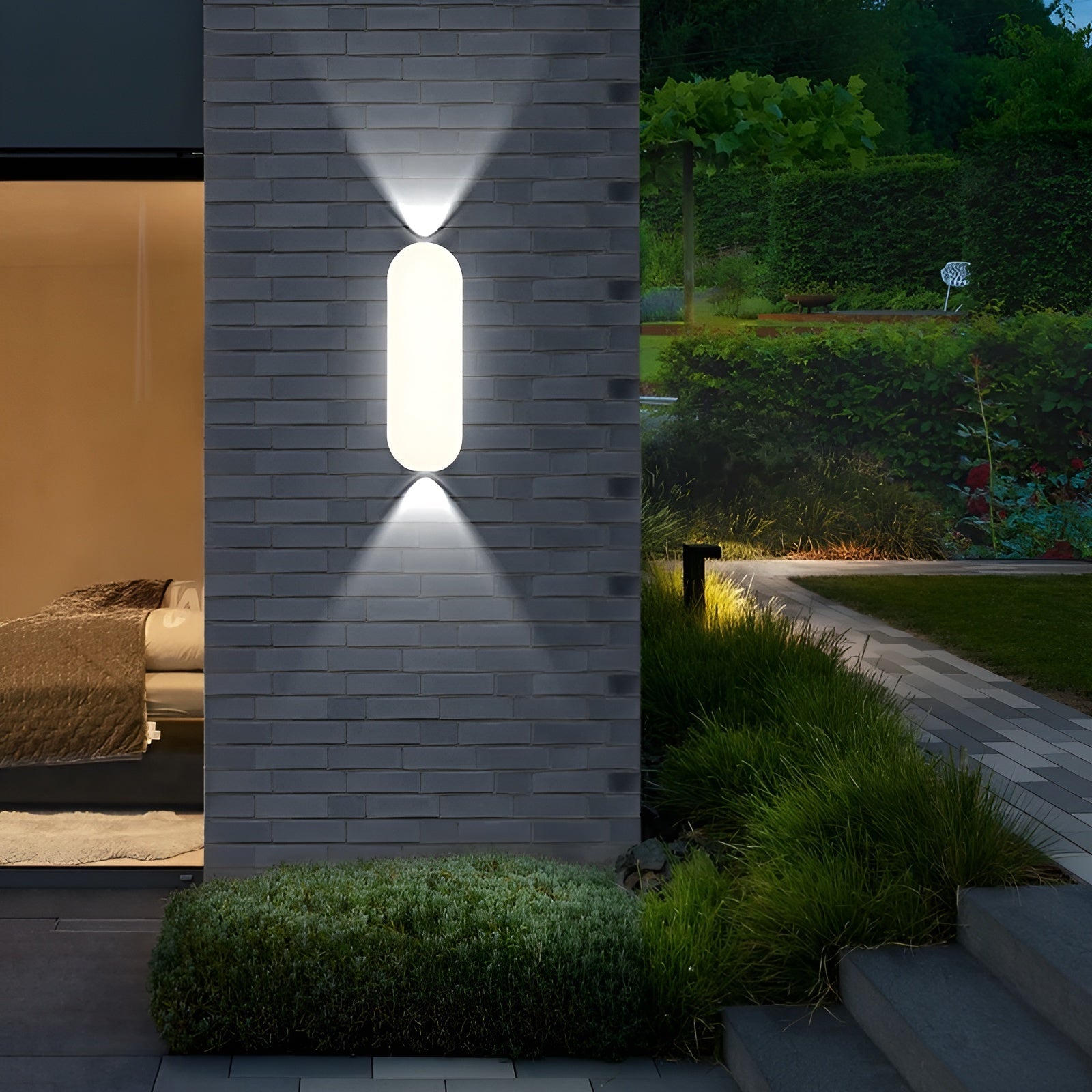 Utelampe i Aluminium – Dimmbar og Moderne | Skandinavisk Design for Terrasse, Hage og Soverom