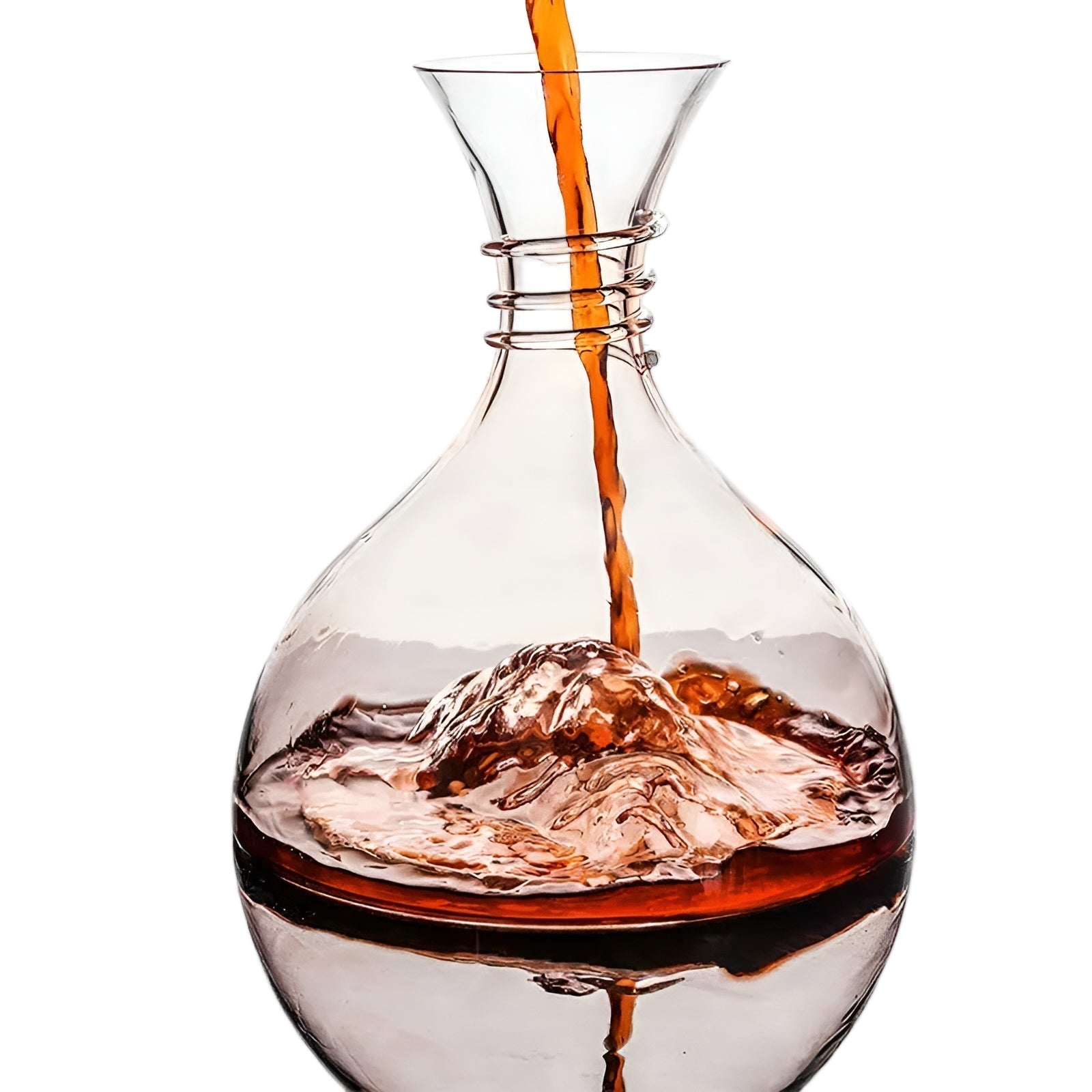 Krystallglass Vinkaraffel – Rask Lufting og Elegant Design | Perfekt for Hjem og Bar - Karafler