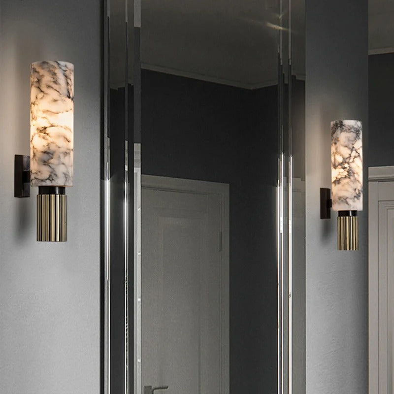 Marmorvegglampe – detaljbilde ti