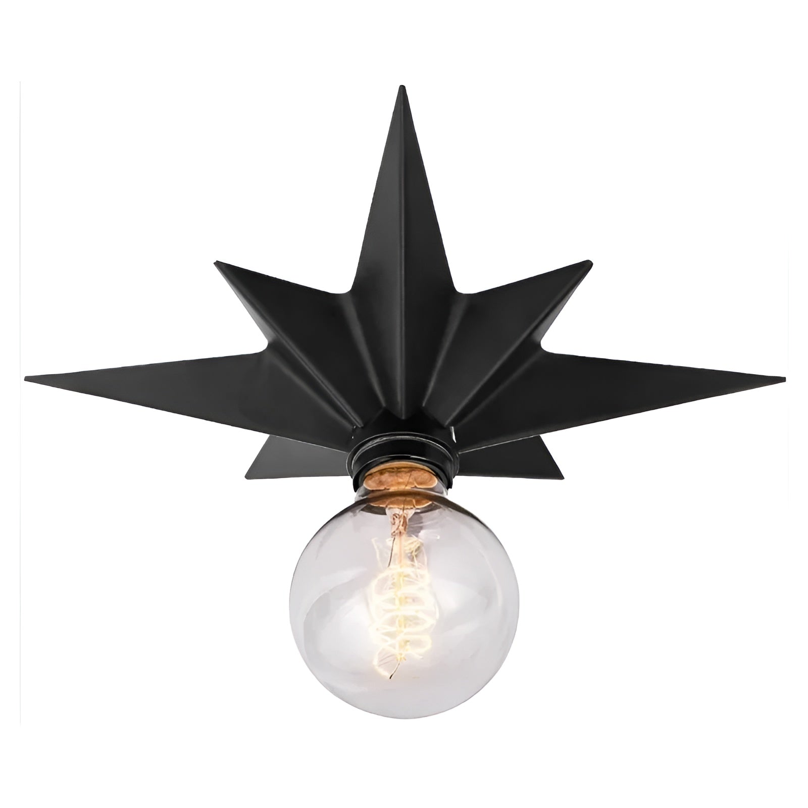 Stjerneformet LED-Vegglampe – Moderne og Dekorativ | Stemningsfull Belysning for Hjemmet - Lysarmaturer for vegg