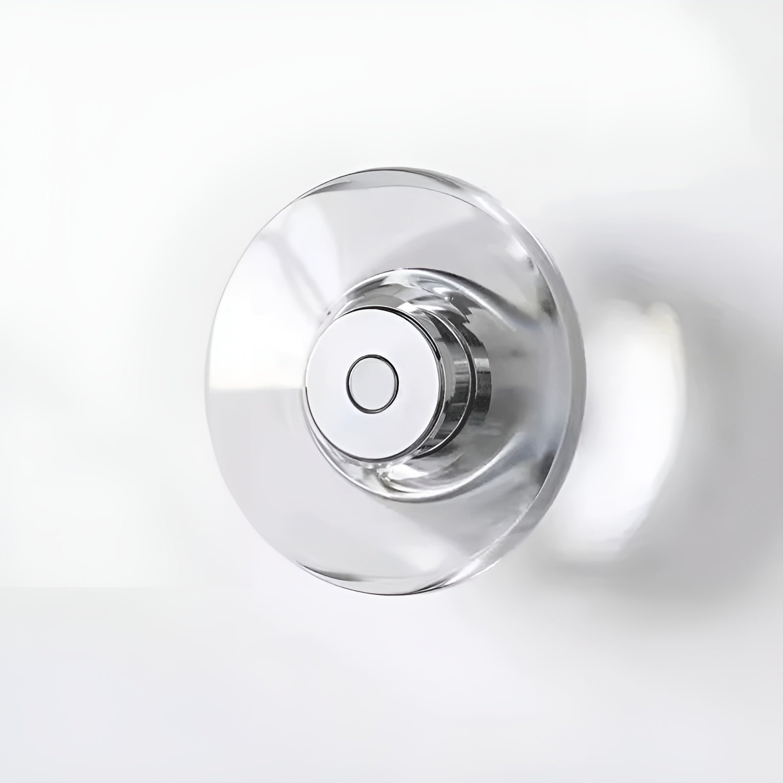 Rund Vegglampe med Krystall – Moderne LED Design | Dekorativ Lampe til Soverom, Stue og Gang