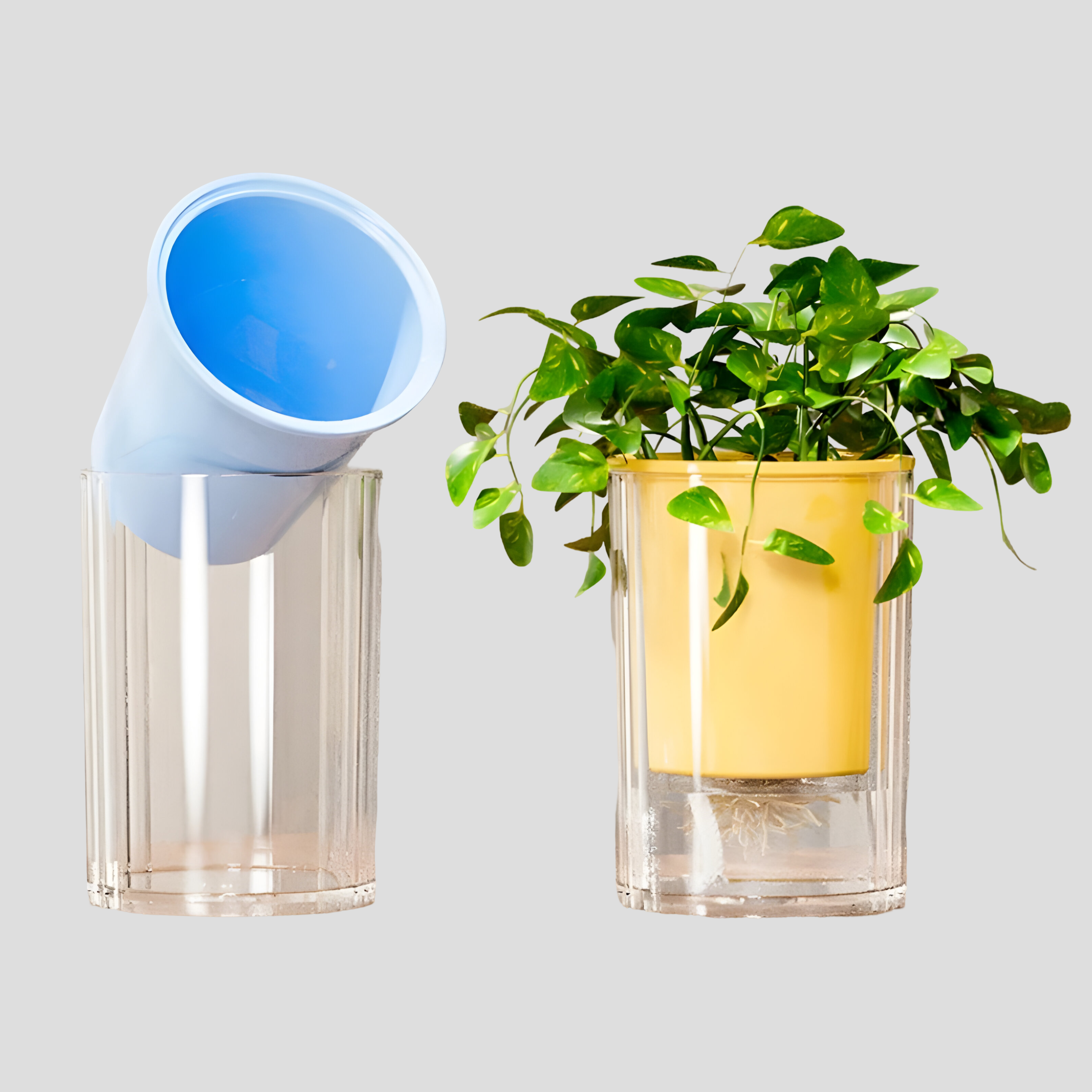 Bilde av Guldra - 5 Pack Selv Vannende Saftige Plantepotter fra Velisse