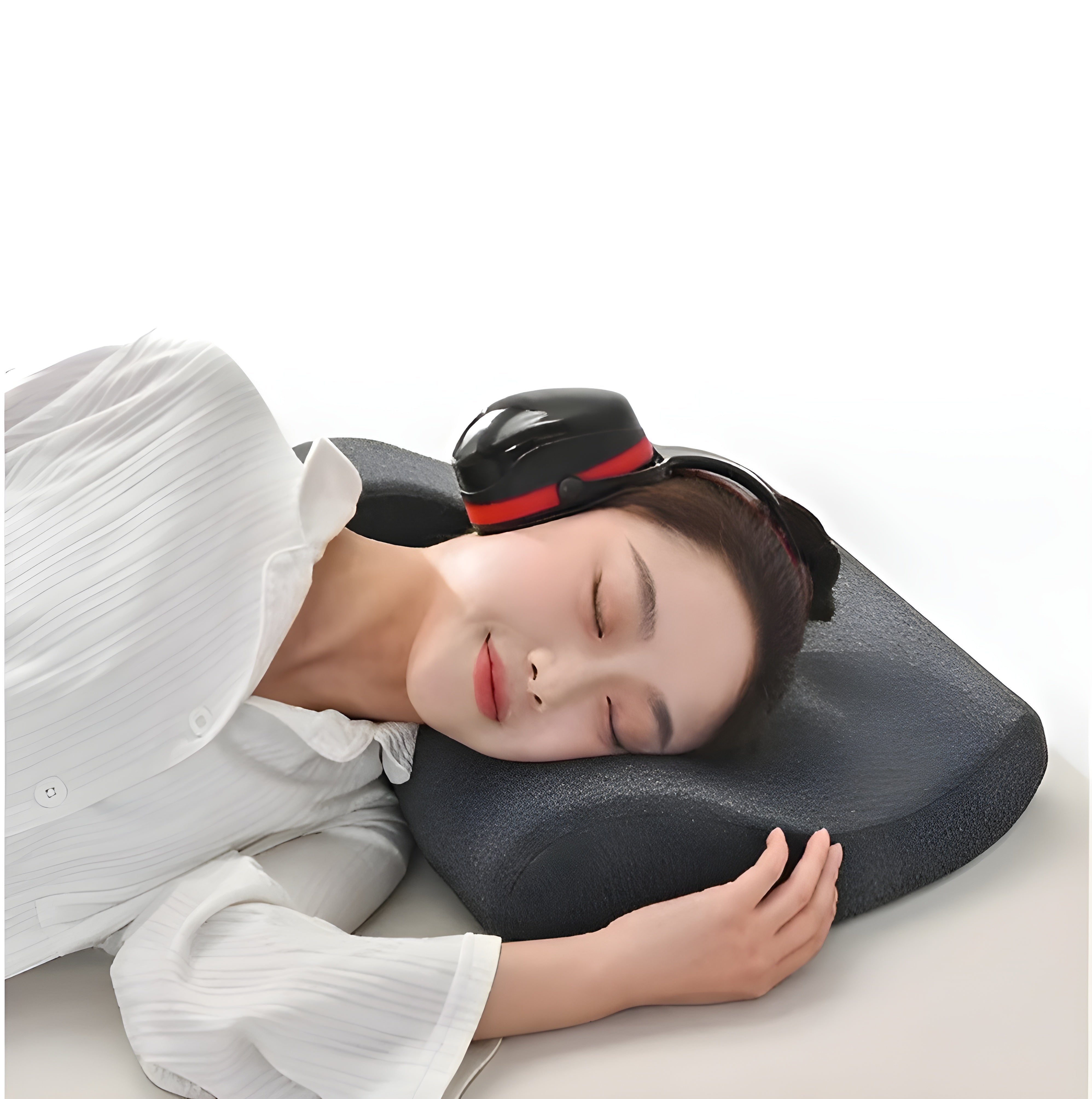 Anti-Snorkepute av Minneskum – Ergonomisk og Pustende | Ortopedisk, Vaskbar, Støtter nakke og skuldre