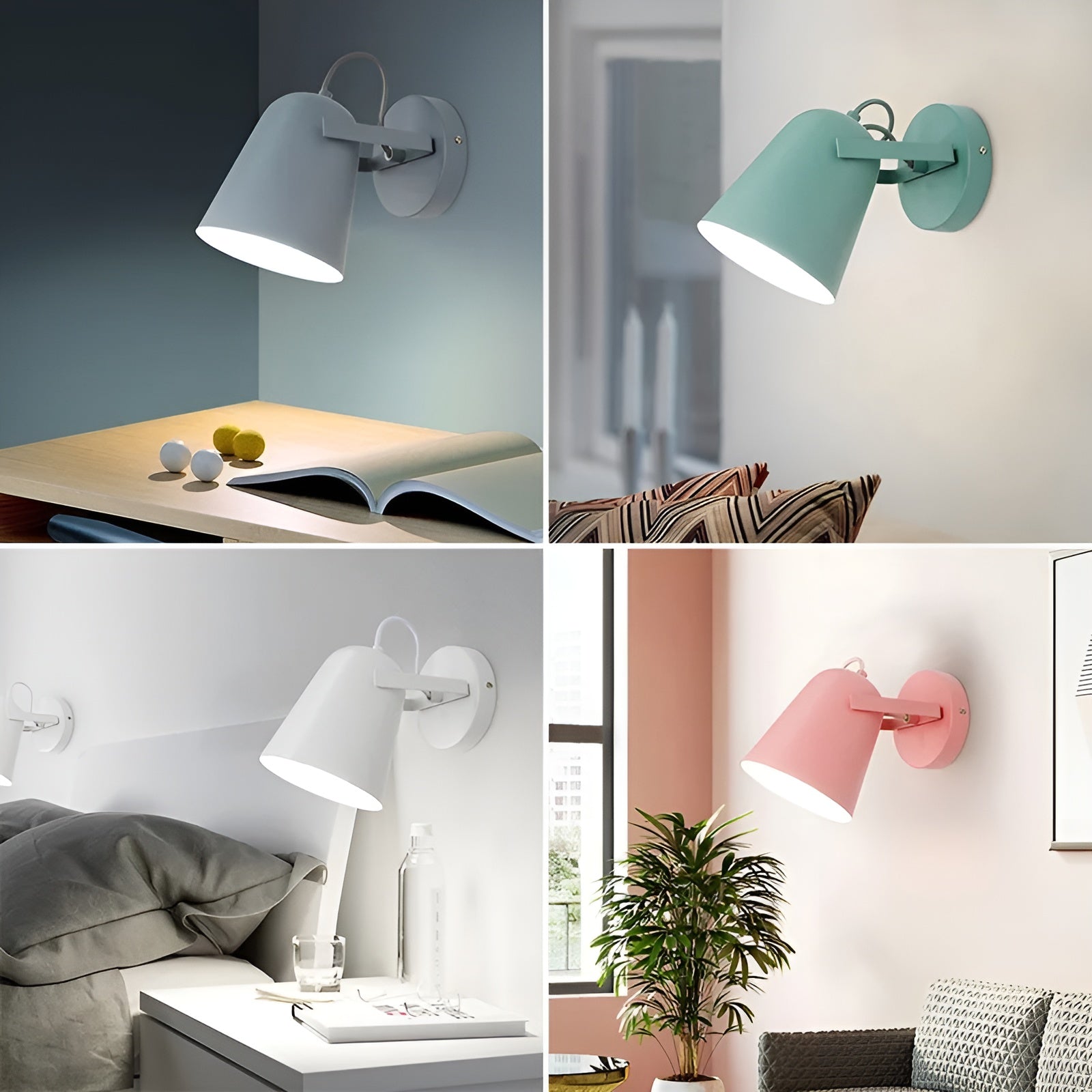 Vegglampe i Skandinavisk Stil – Moderne og Dekorativ | Perfekt for Soverom, Trapp og Stue