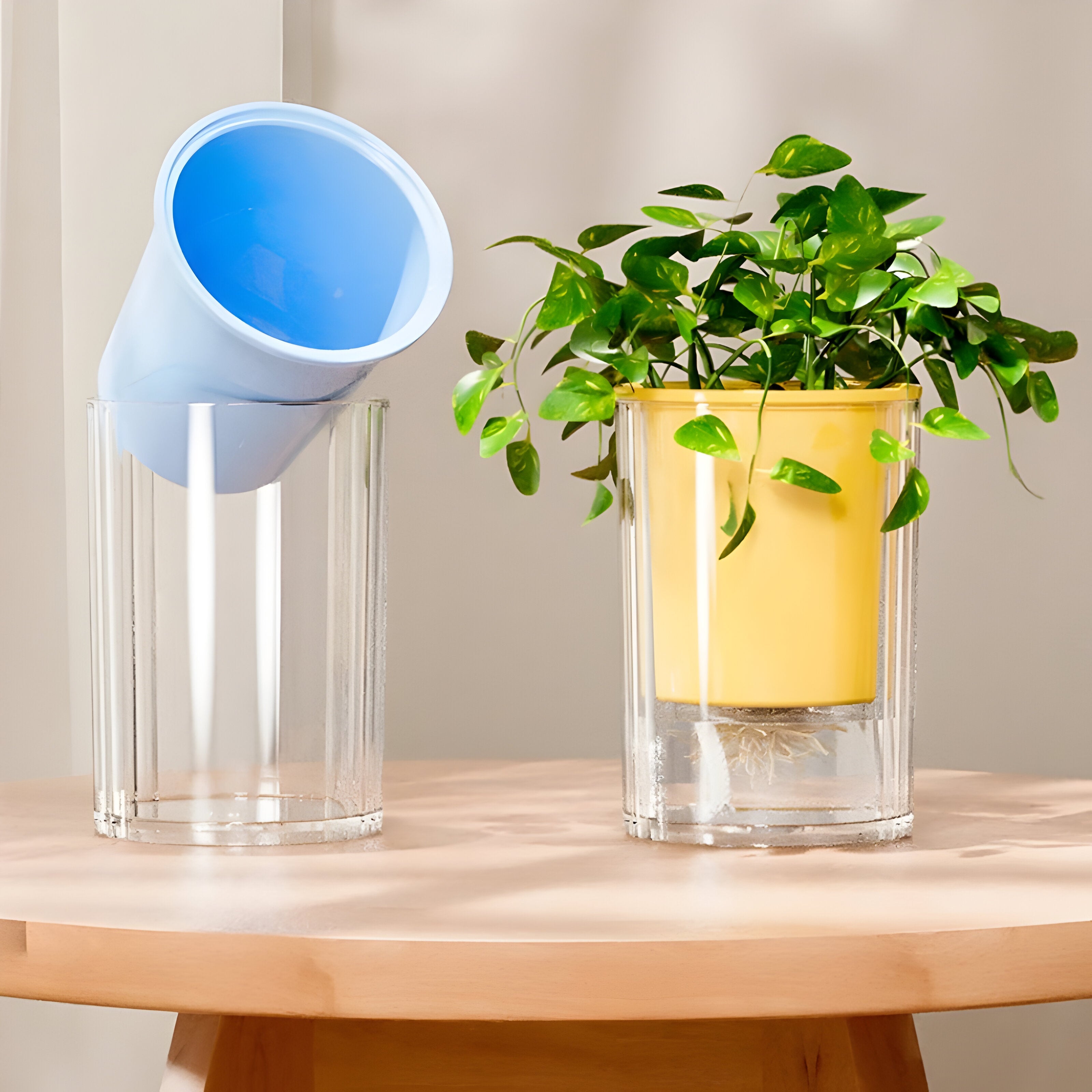 Bilde av Guldra - 5 Pack Selv Vannende Saftige Plantepotter fra Velisse