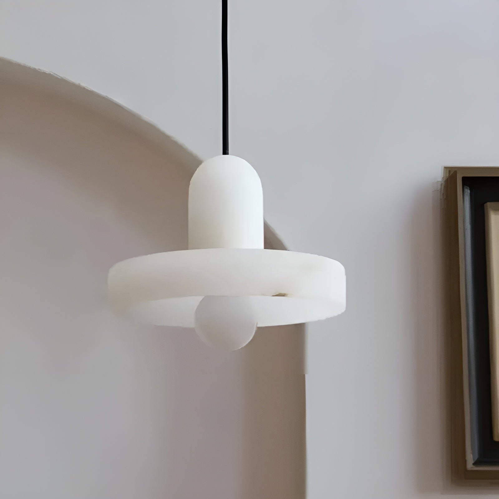 Kobber-Marmor-Pendellampe – Moderne Og Stilig Design | Perfekt For Soverom Og Spisestue - Lysekroner