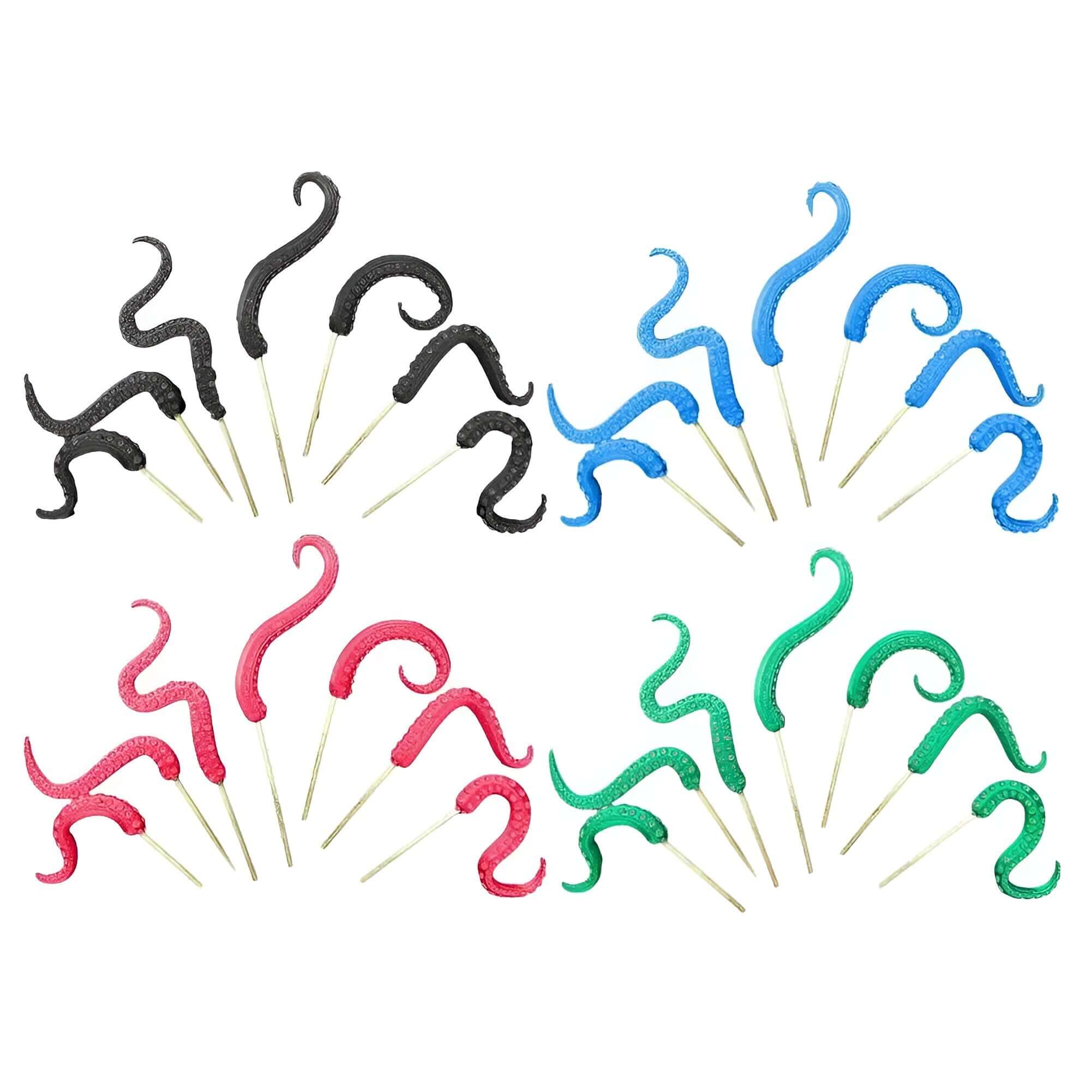 Nørvik – Dekorasjonssett Med 7 Blekksprut-tentakler