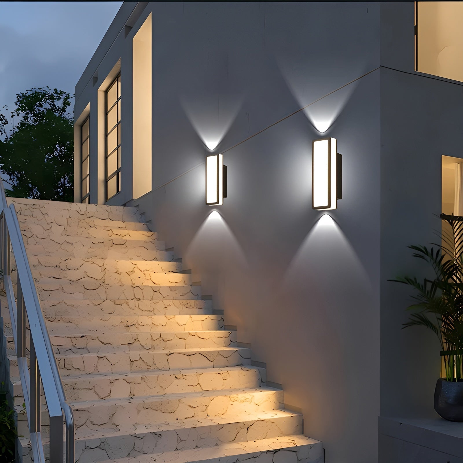 Utelampe i Aluminium – Dimmbar og Moderne | Skandinavisk Design for Terrasse, Hage og Soverom