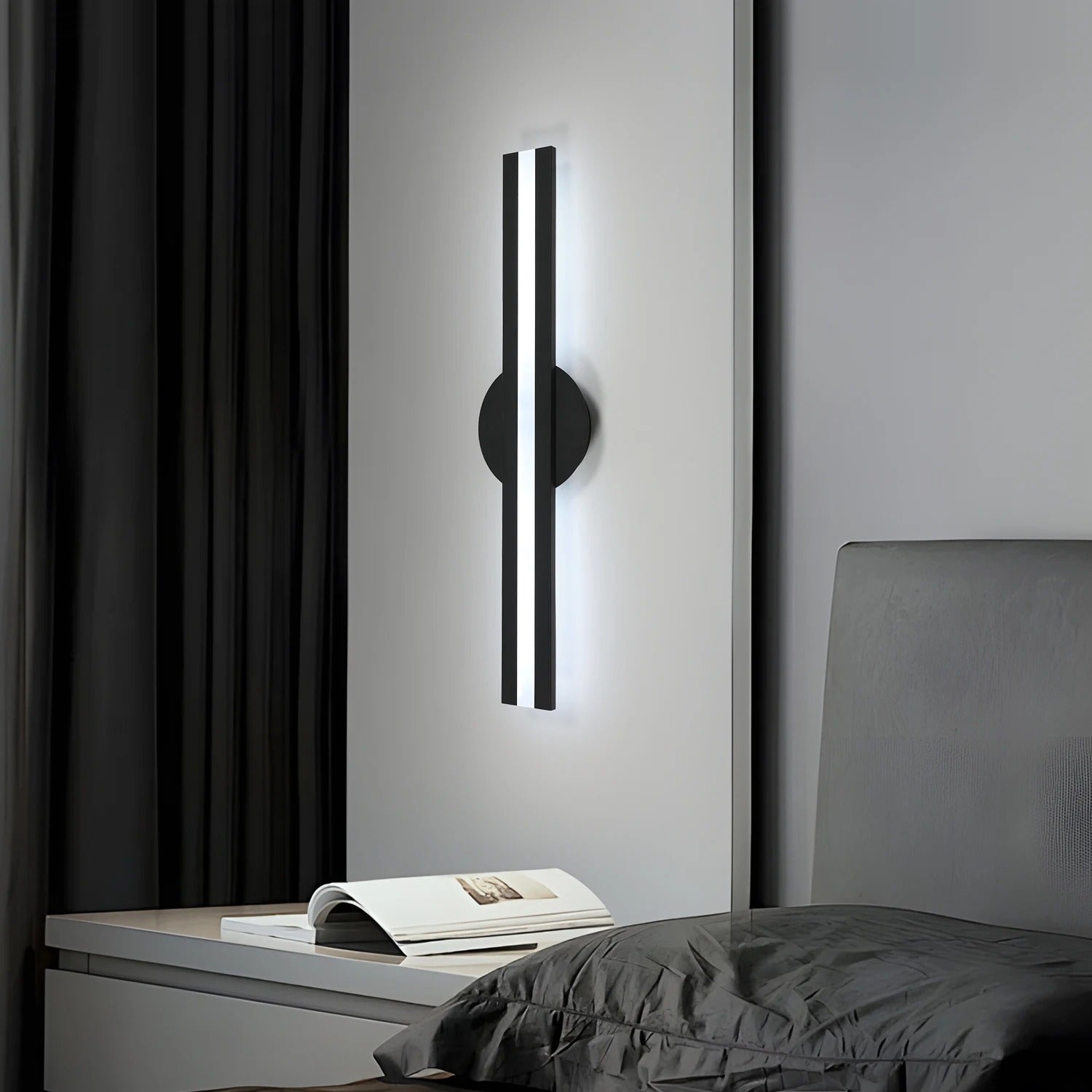 LED-Wandlampe im Minimalistischen Design – 18W Leuchte in Neutralweiß | Perfekt für Wohnzimmer und Schlafzimmer