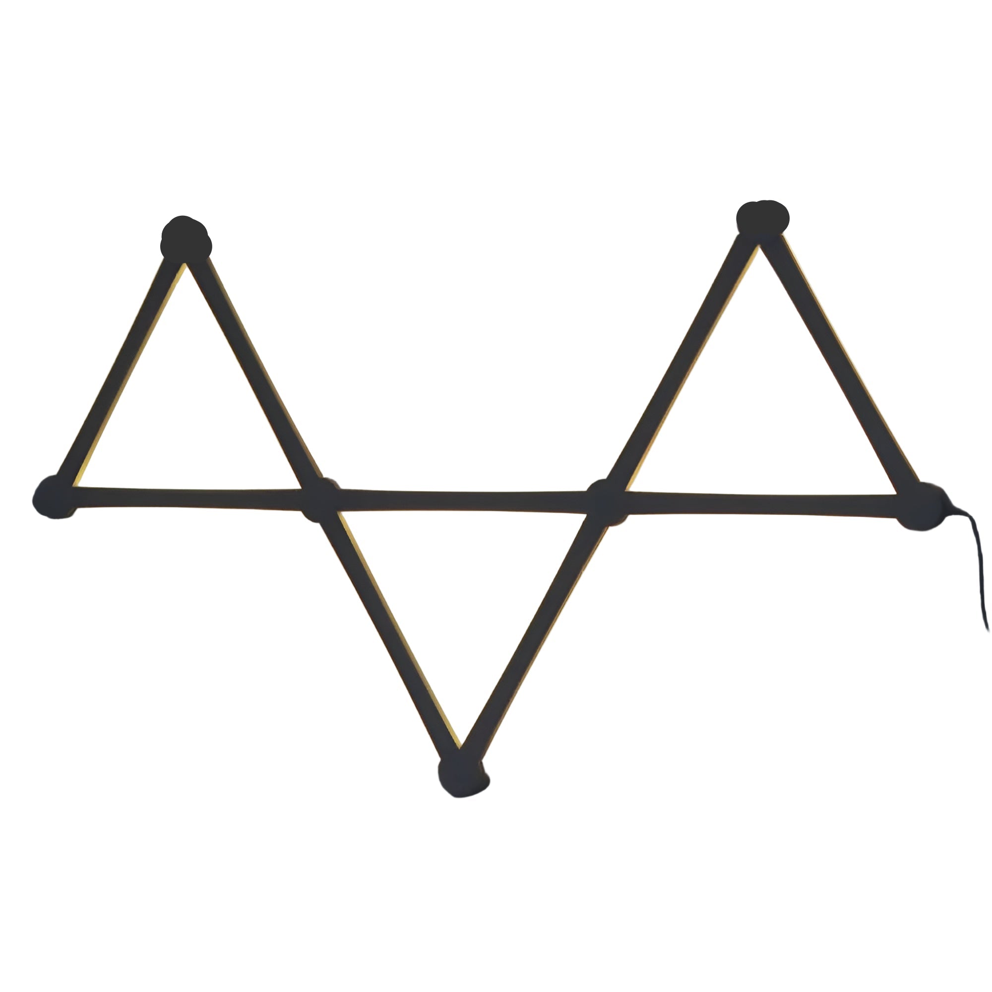 Smart RGB Vegglampe – Fargeskift og Musikkstyring | Perfekt for Koselig Belysning i Stue, Soverom og Gaming