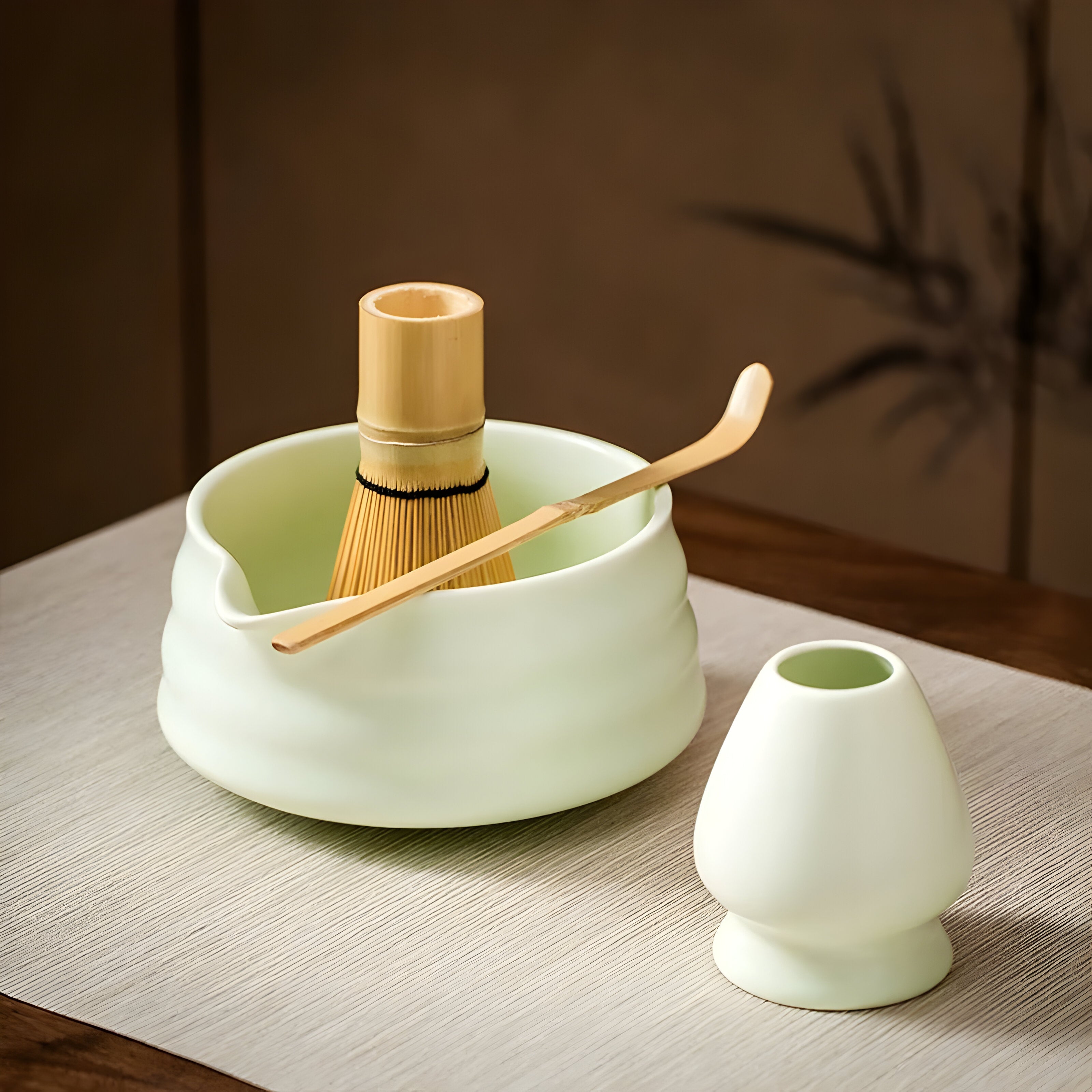 Matcha Keramikk Sett – Tradisjonell Japansk Te-seremoni