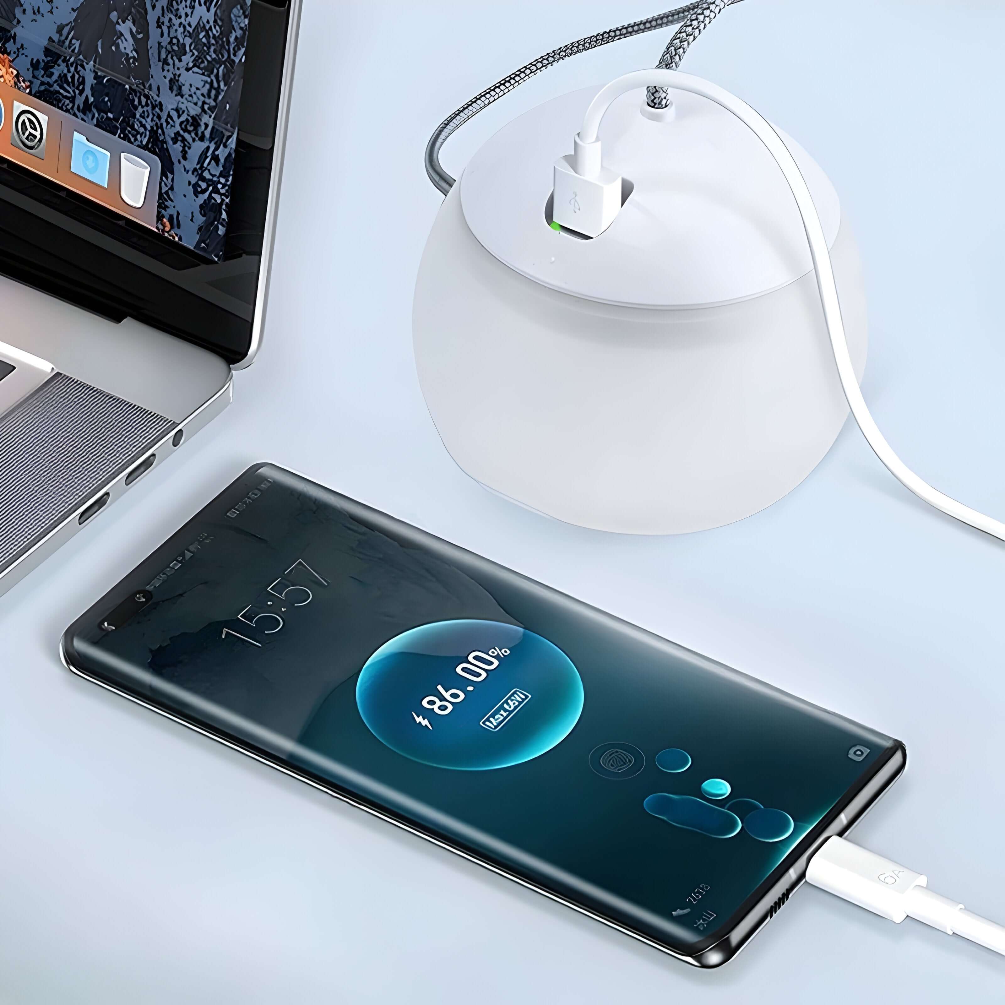 Krona – LED Hengelampe til Camping, Oppladbar