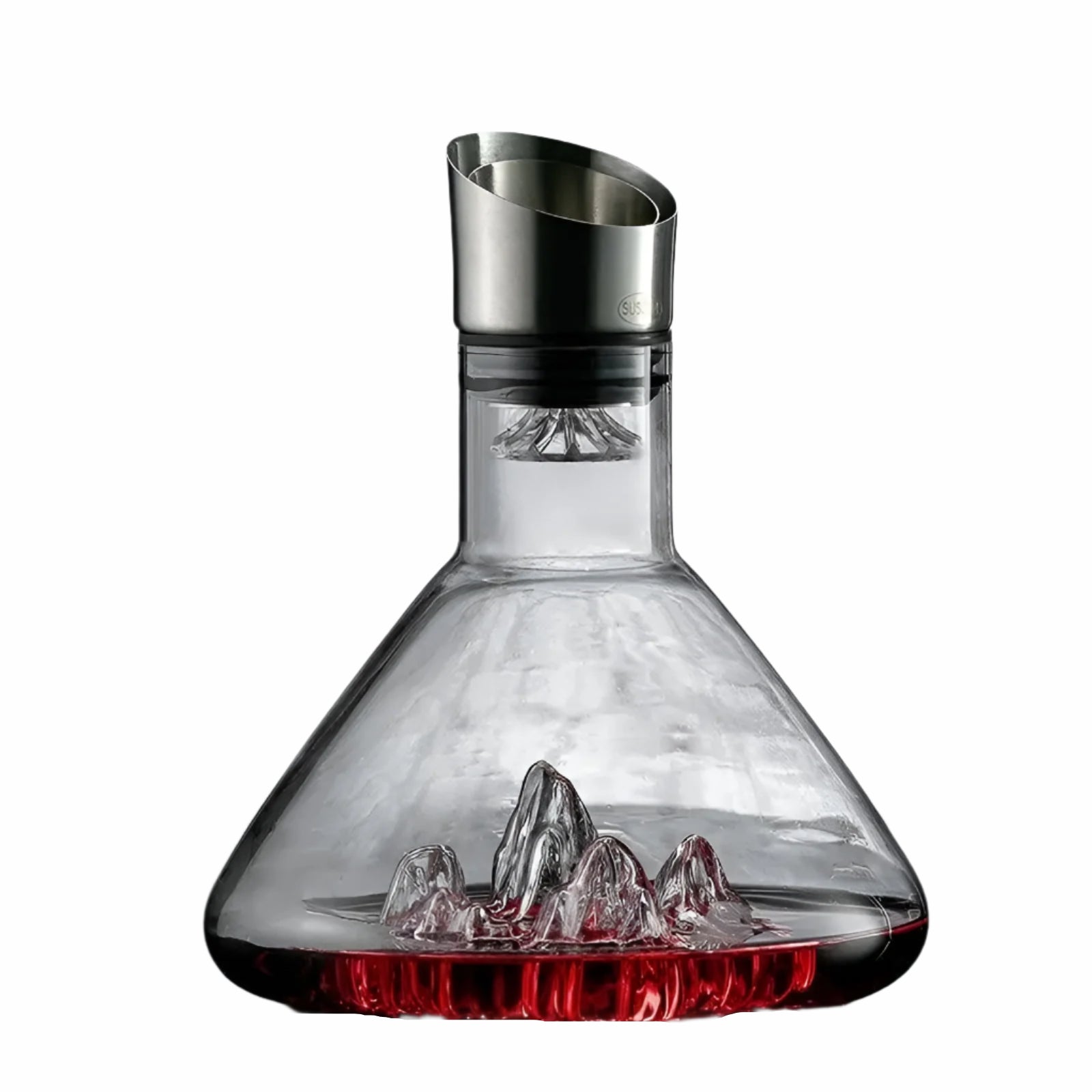 Whiskykaraffel i Krystall – Håndlaget og Blyfri | 1500 ml for Bar og Hjem