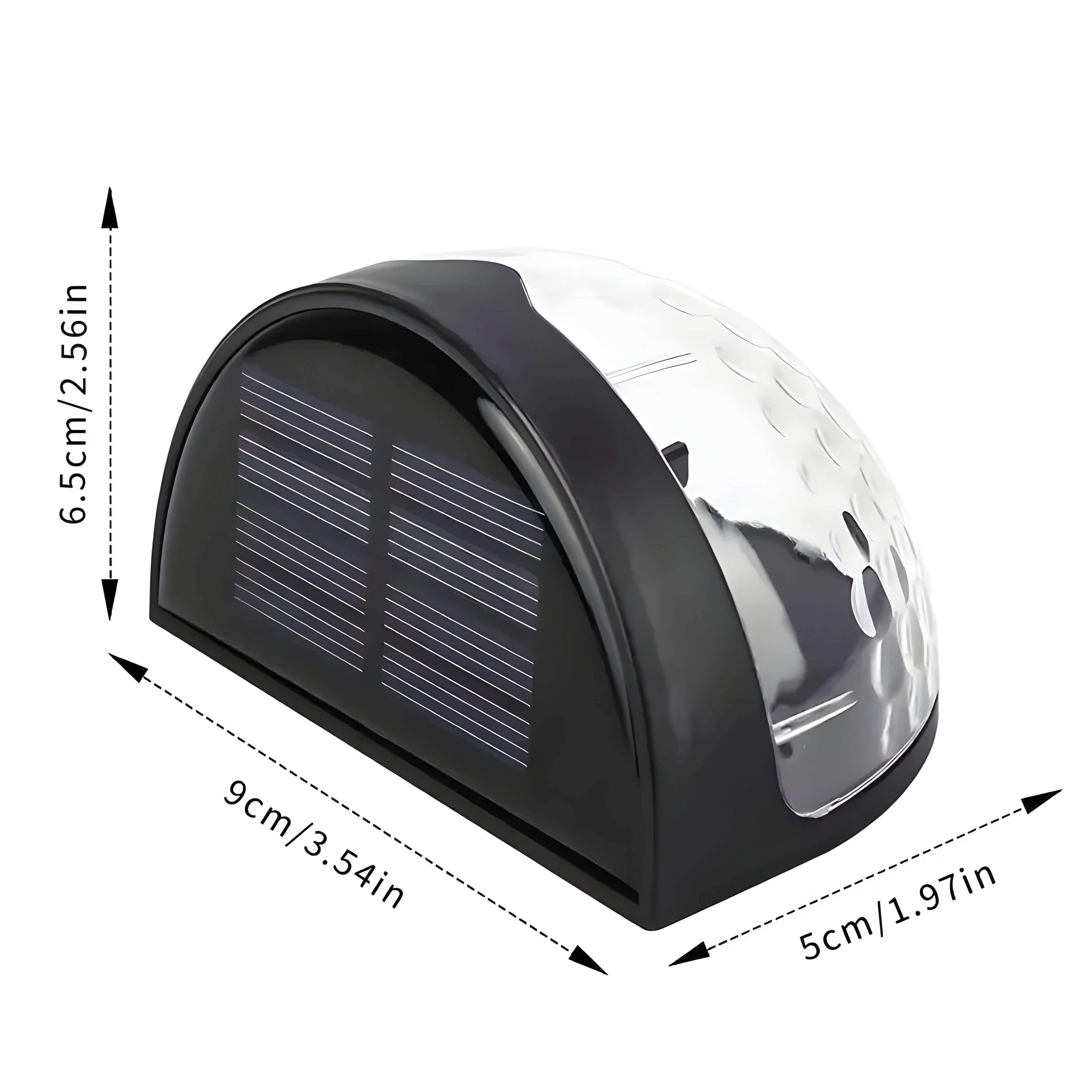 Stjärna – Solcelledrevet Trappelys I Vanntett Led-design