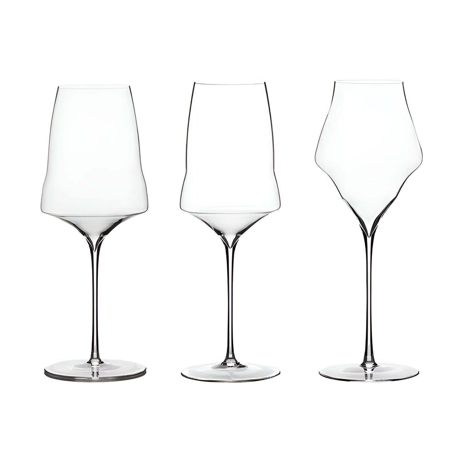 Josephine Stil-Kristall – Vinglass Ekstremt Tynt Champagneglass for Hjemmebruk og Banketter.