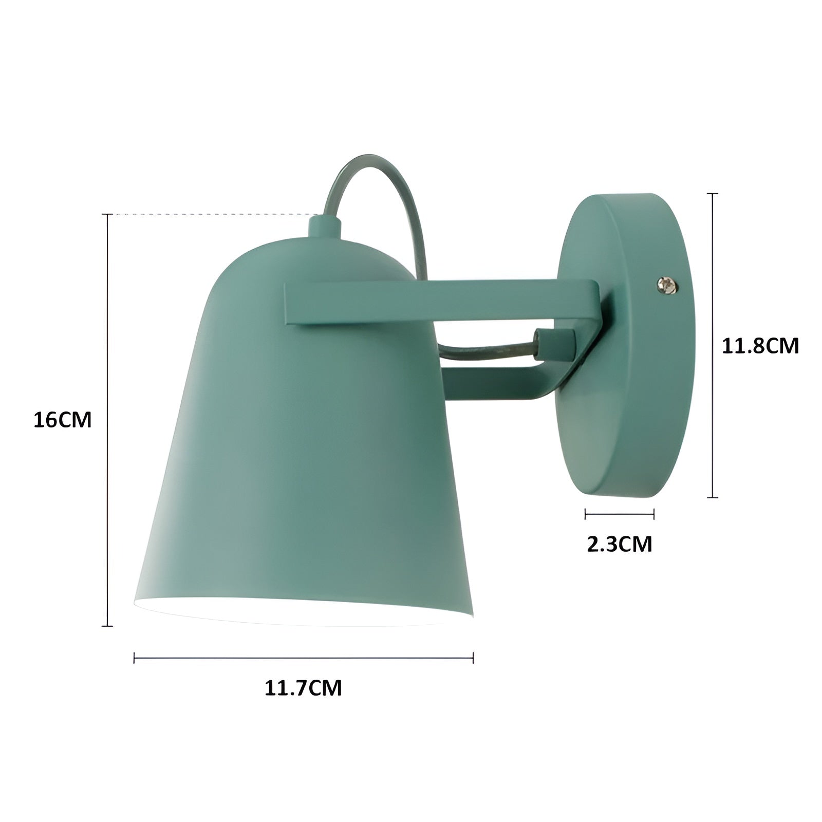 Vegglampe i Skandinavisk Stil – Moderne og Dekorativ | Perfekt for Soverom, Trapp og Stue
