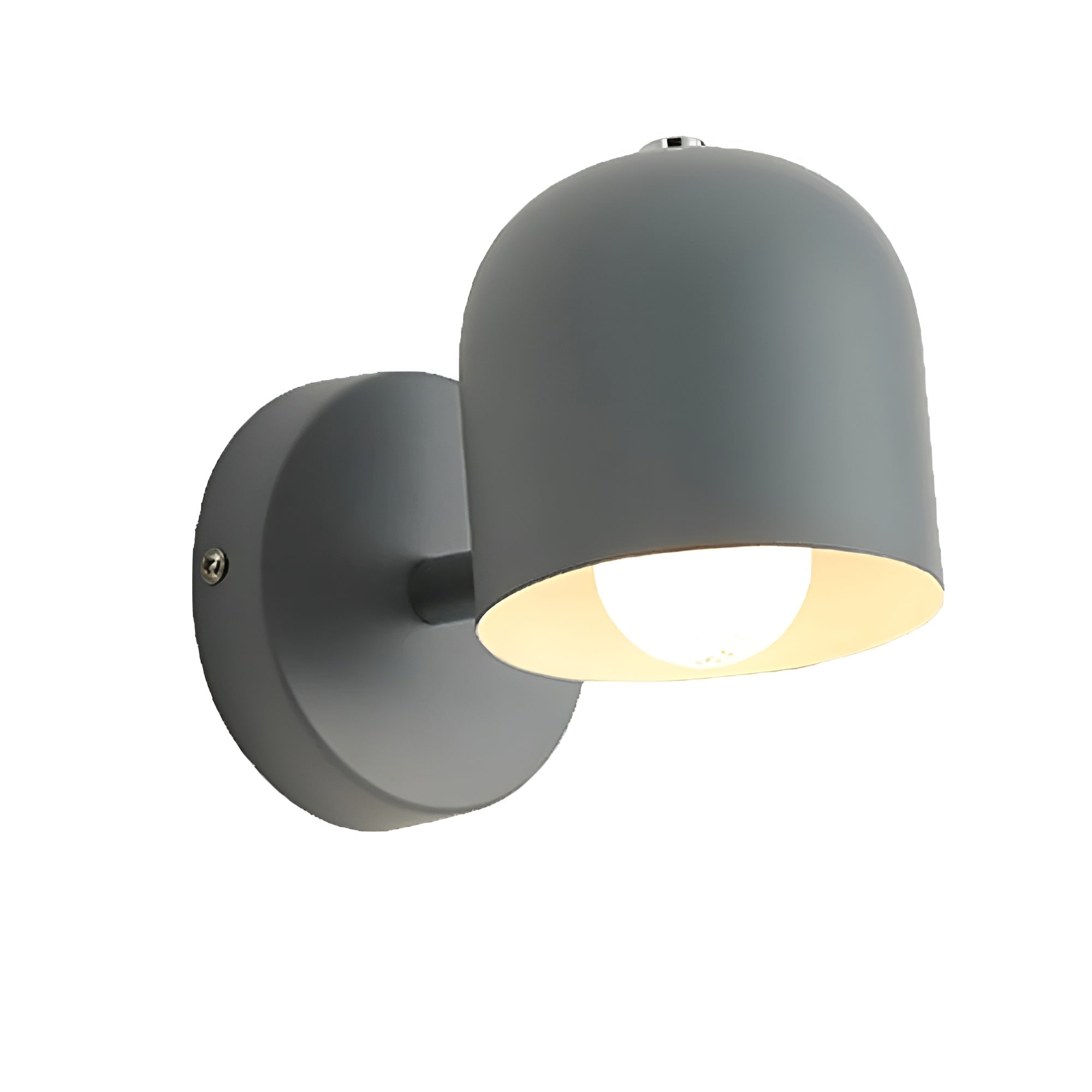 Enkel Vegglampe I Jern - Moderne Og Elegant | Perfekt Til Soverom Og Gang