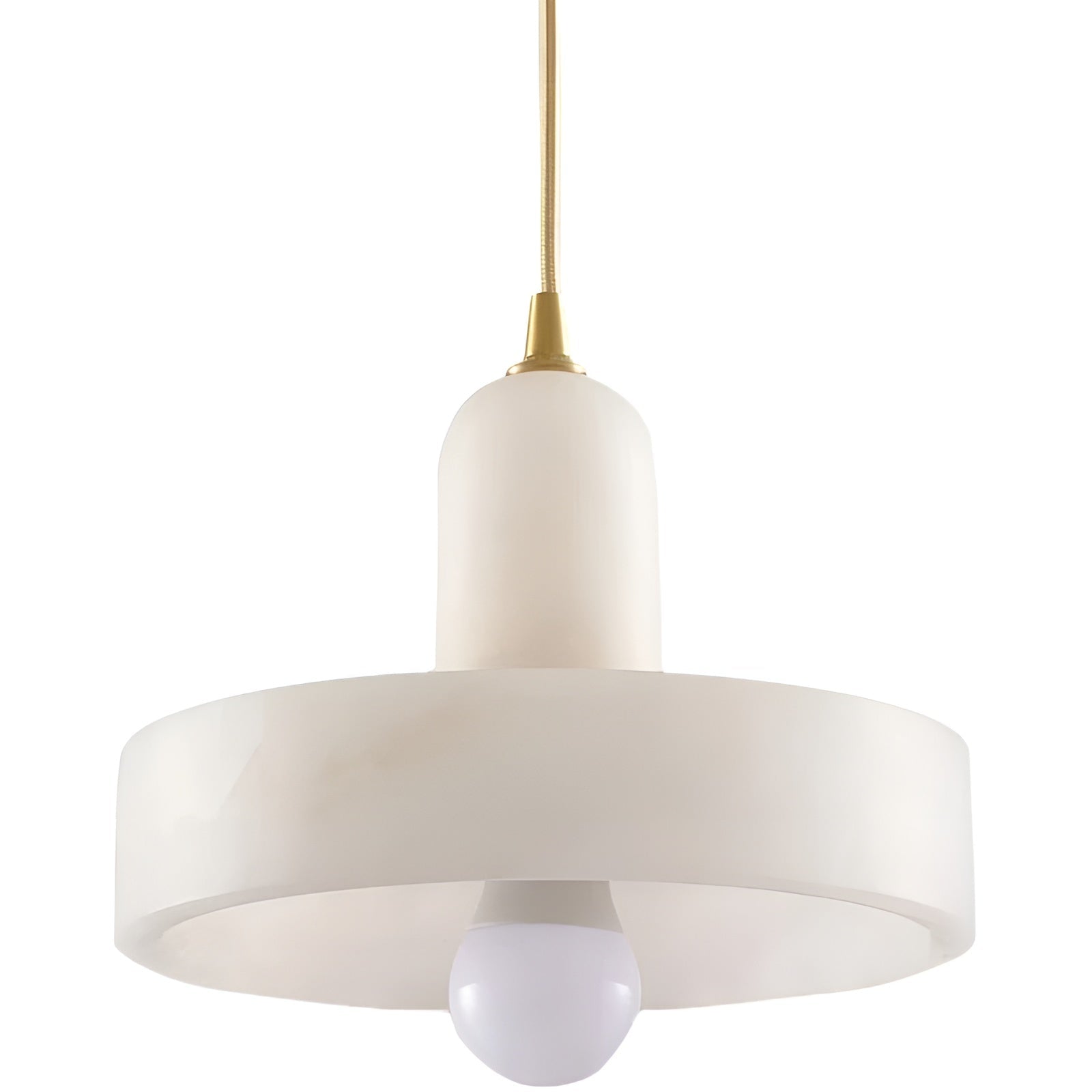 Kobber-Marmor-Pendellampe – Moderne Og Stilig Design | Perfekt For Soverom Og Spisestue - Lysekroner