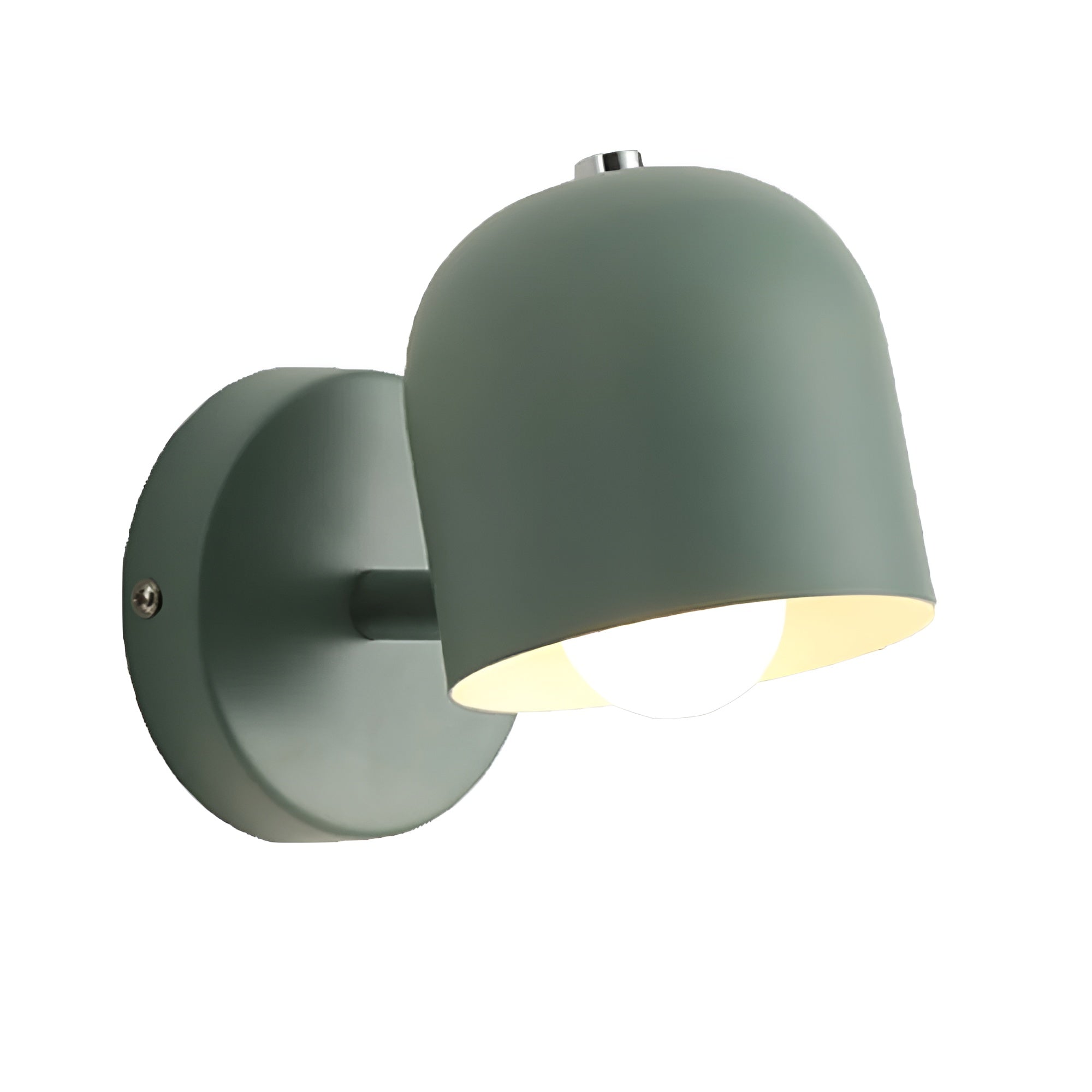 Enkel Vegglampe I Jern - Moderne Og Elegant | Perfekt Til Soverom Og Gang