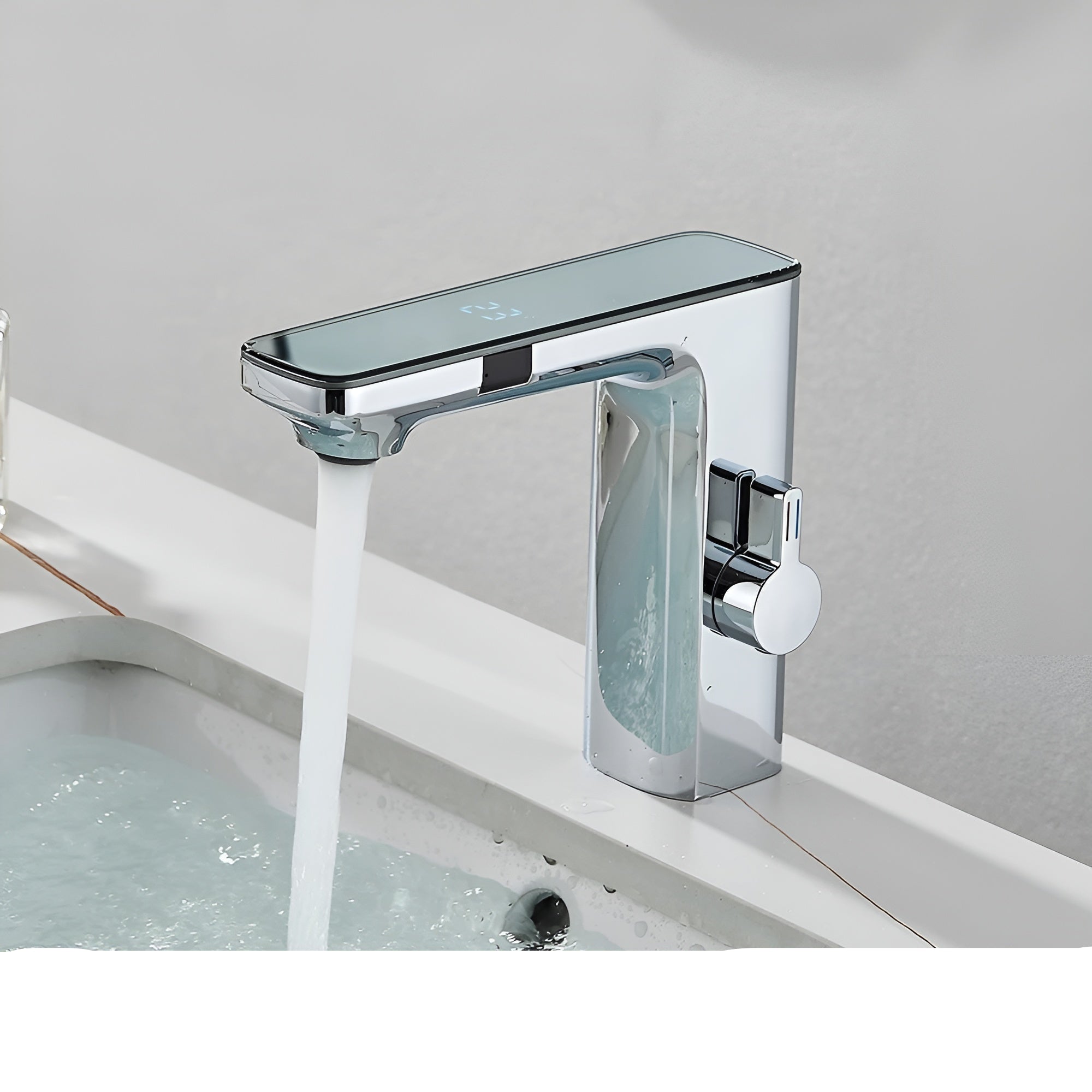 Berøringsfri Servantkran – Hygienisk og Praktisk | Med Digitalt Display