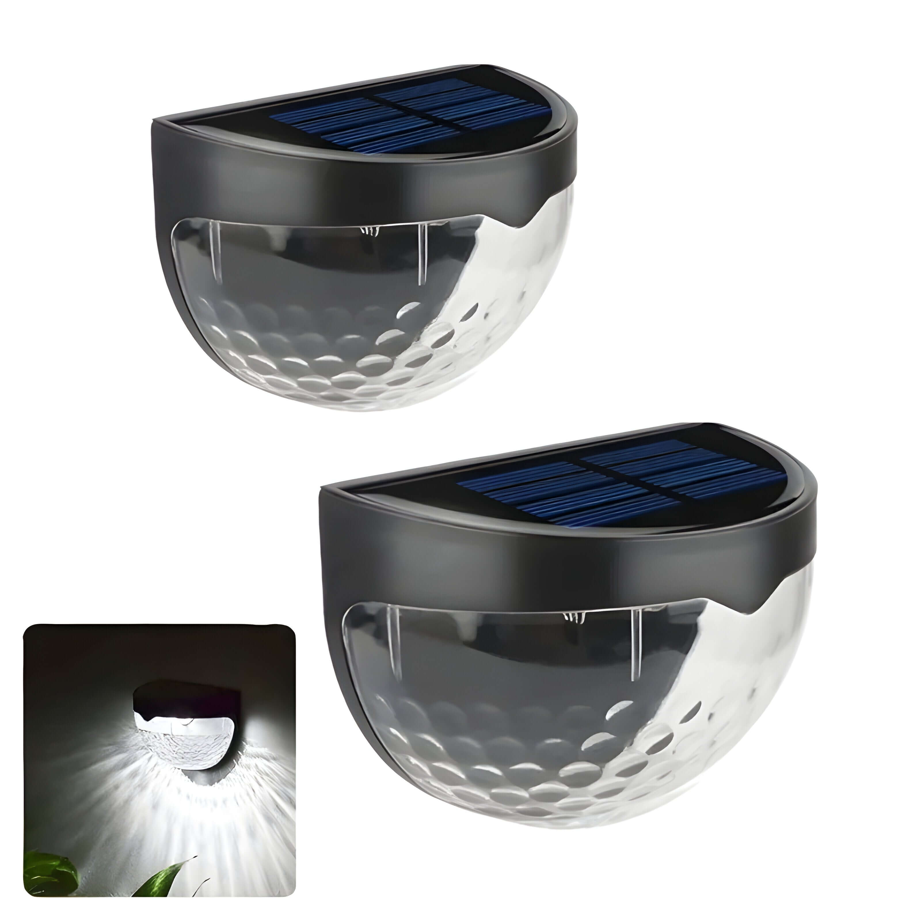 Stjärna – Solcelledrevet Trappelys I Vanntett Led-design