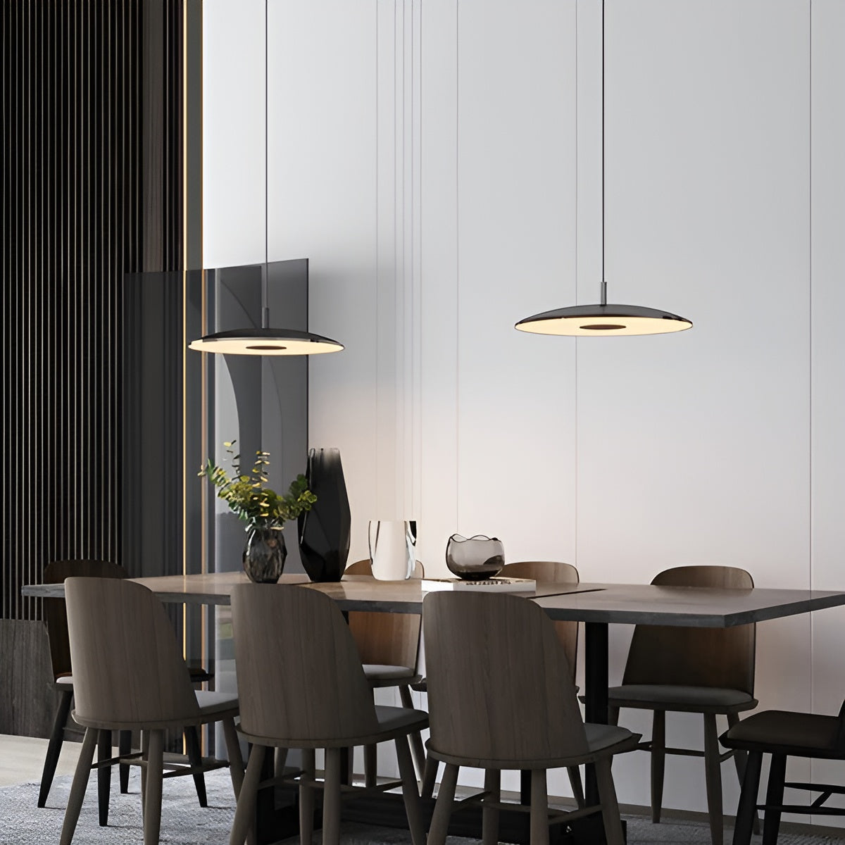 Moderne Led-pendellampe I Jern Og Nikkel – Dekorativ Og Varmt Lys | Ideell For Hjemmet - Lysarmaturer for tak