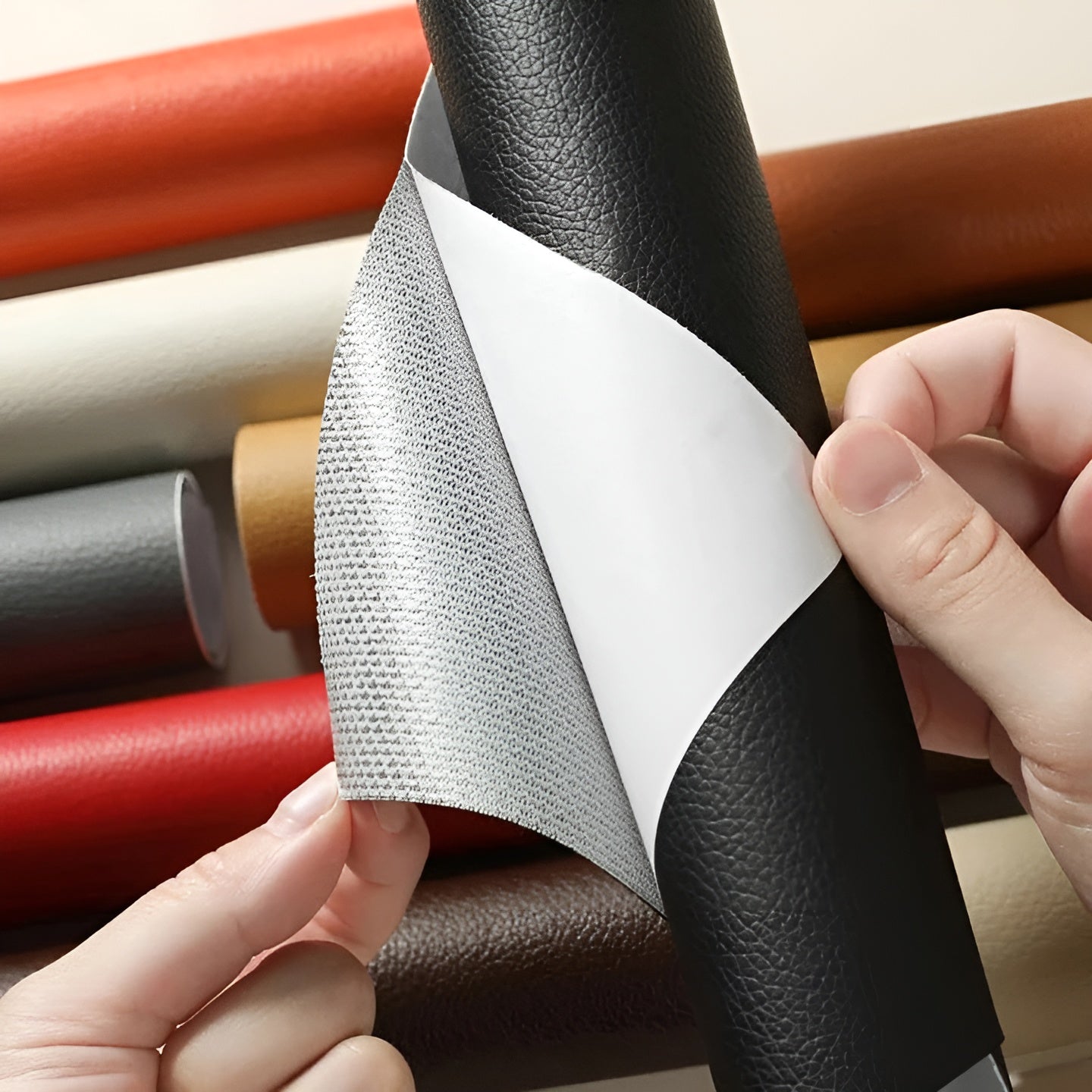 Selvklebende Lapp i Skinn – Enkel Reparasjon av Sofa, Vesker og Klær