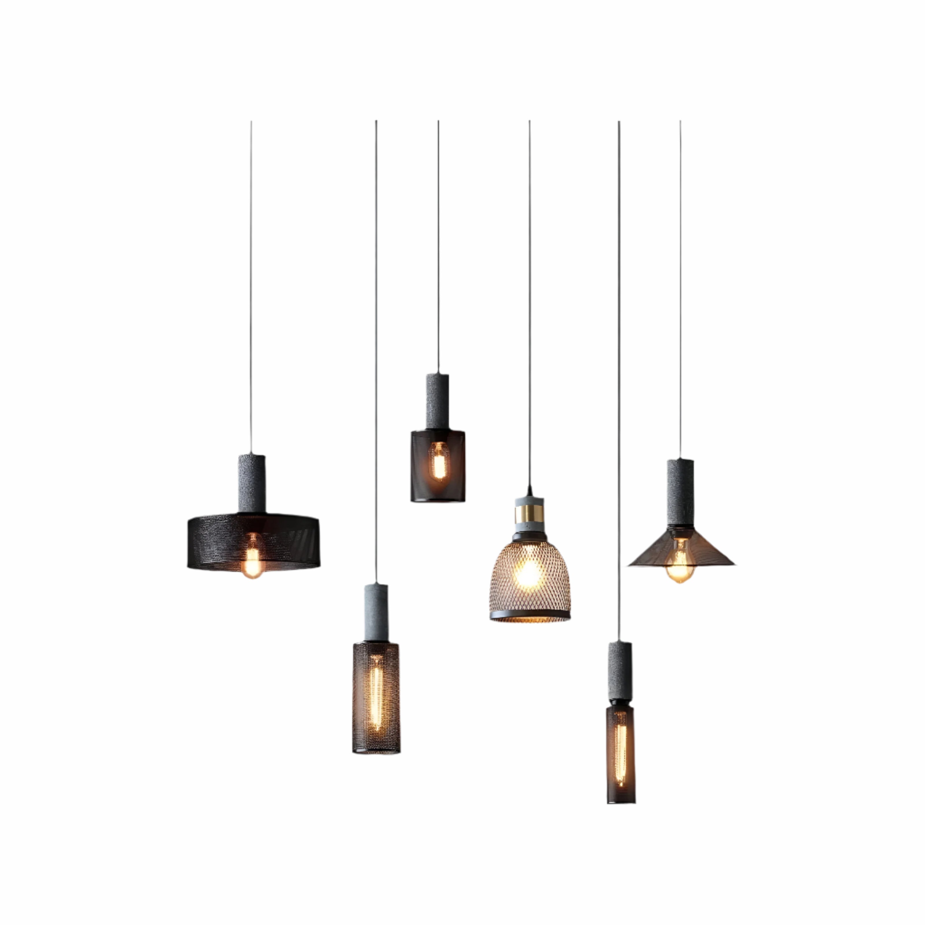 Bilde av Akselund - Nordisk Vintage Lysekrone Taklampe fra Velisse