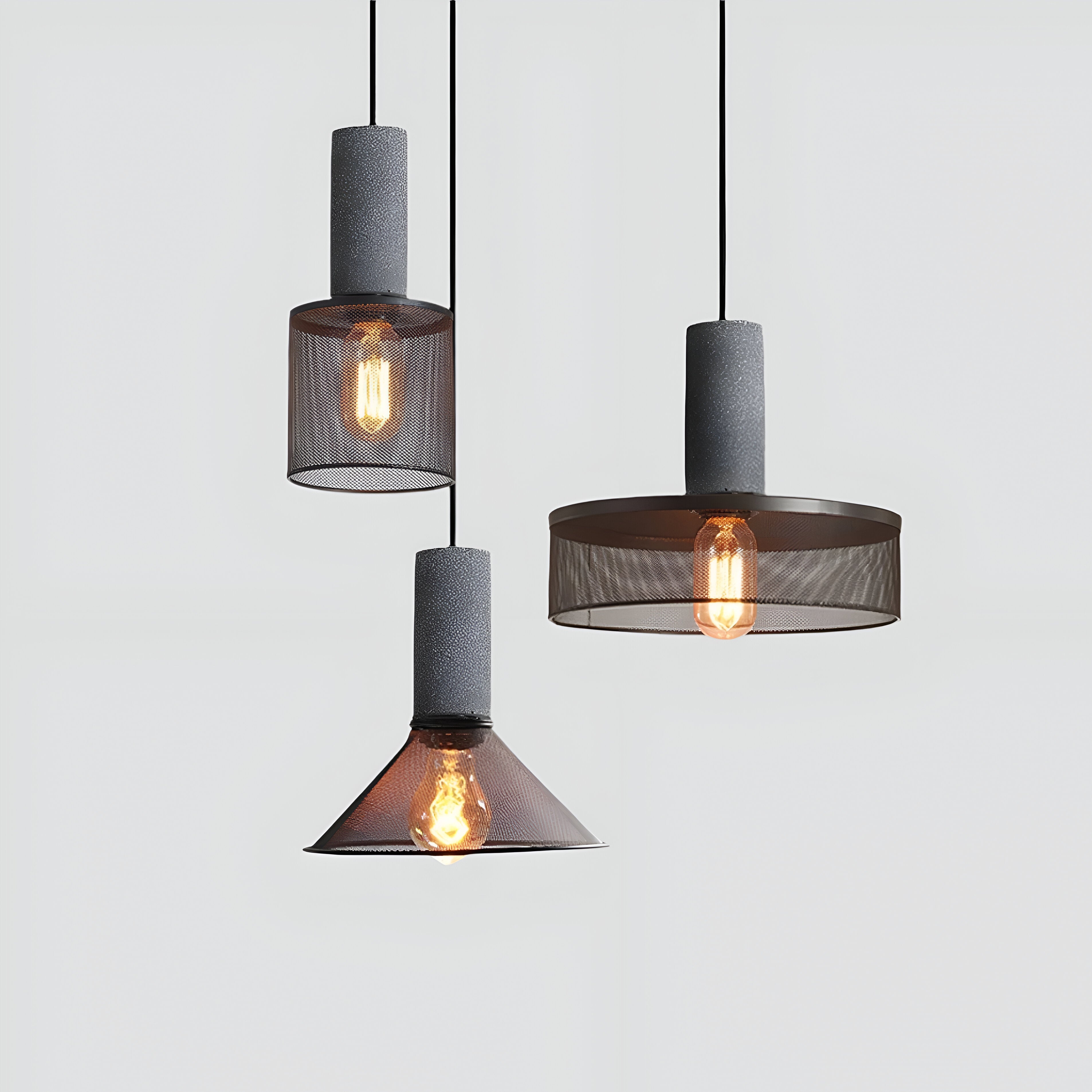 Bilde av Akselund - Nordisk Vintage Lysekrone Taklampe fra Velisse