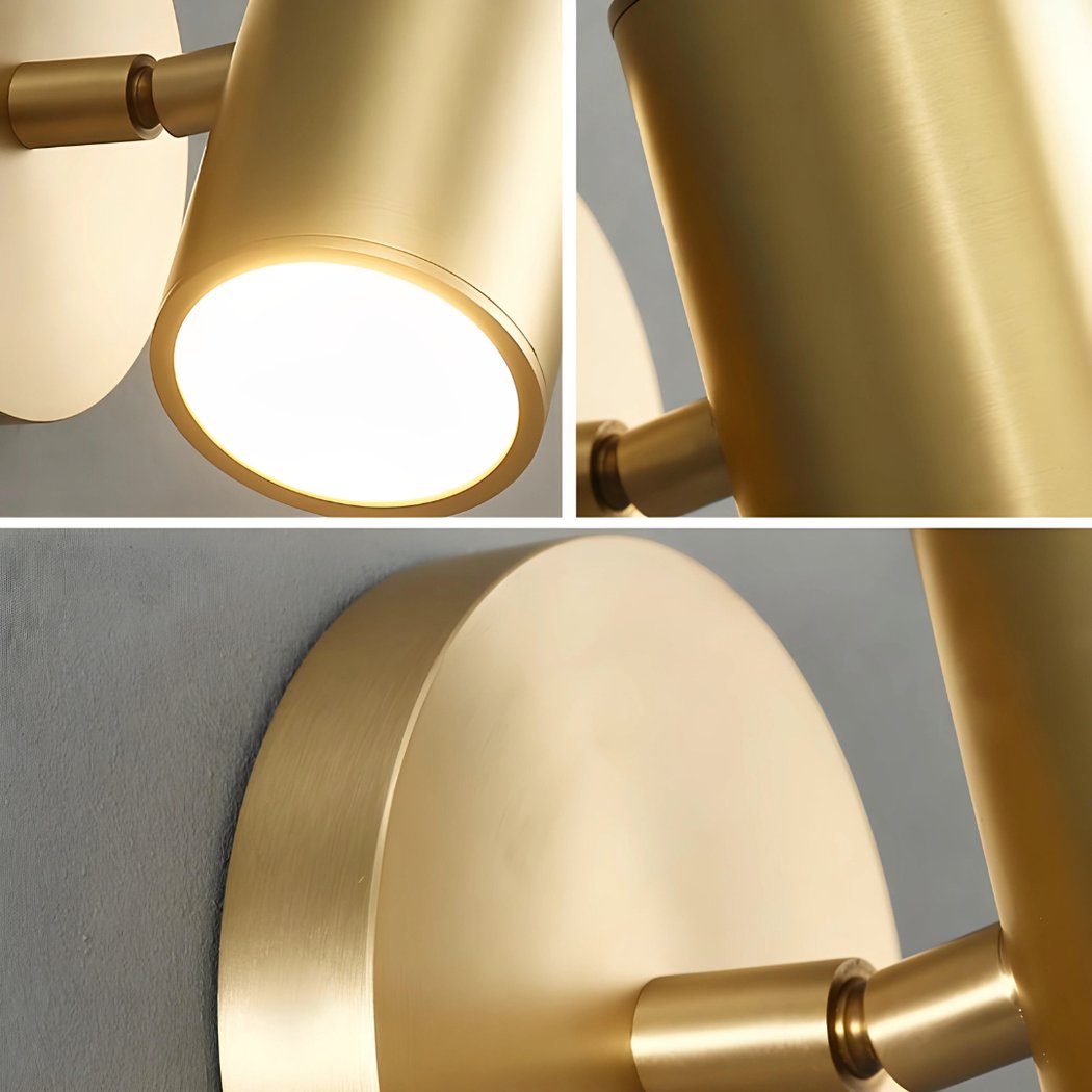 Veggplatens detaljer – rund 10 cm metallplate