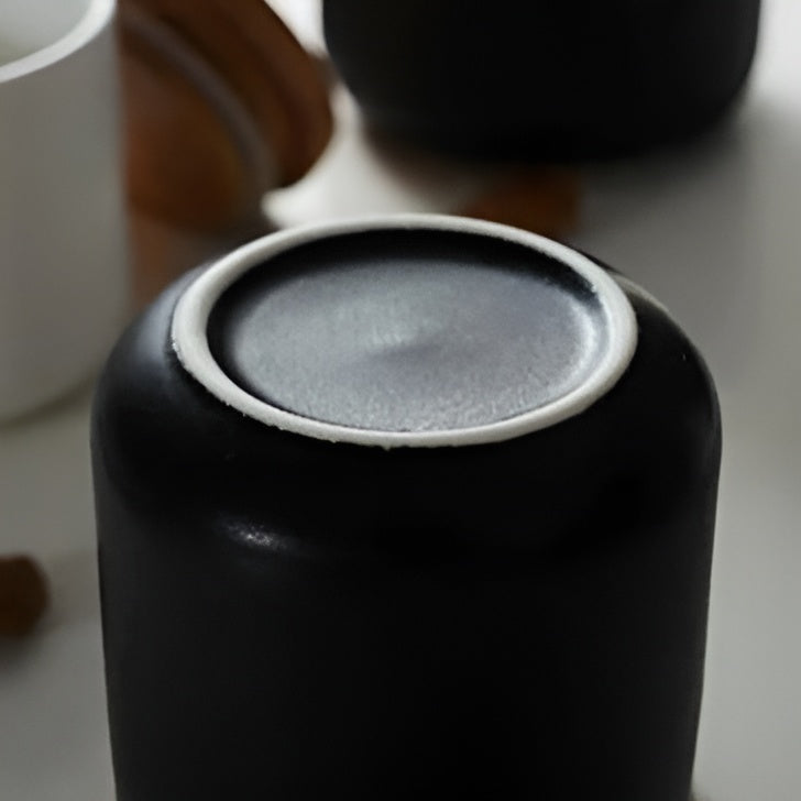 Keramisk Oppbevaringskrukke med Bambuslokk – Naturlig og Dekorativ | Holder Mat Frisk hjemme