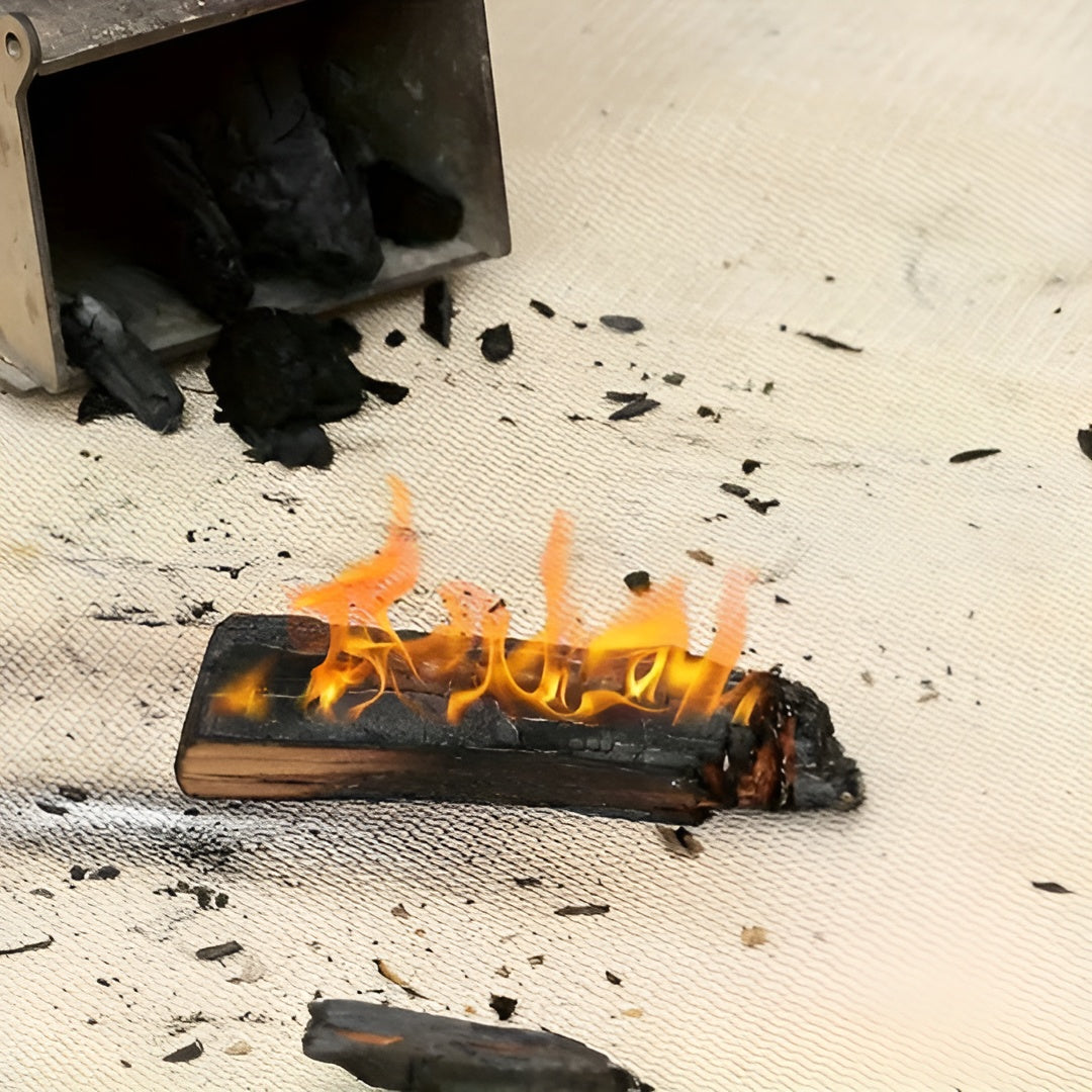 Raffinato Bbq-beskyttelsesmatte – Beskytt Terrassen Mot Varme, Fett Og Sprut