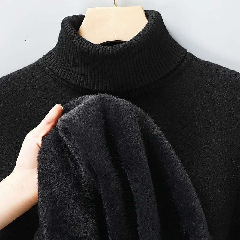 Merino rullekraegenser herre – stylingbilde