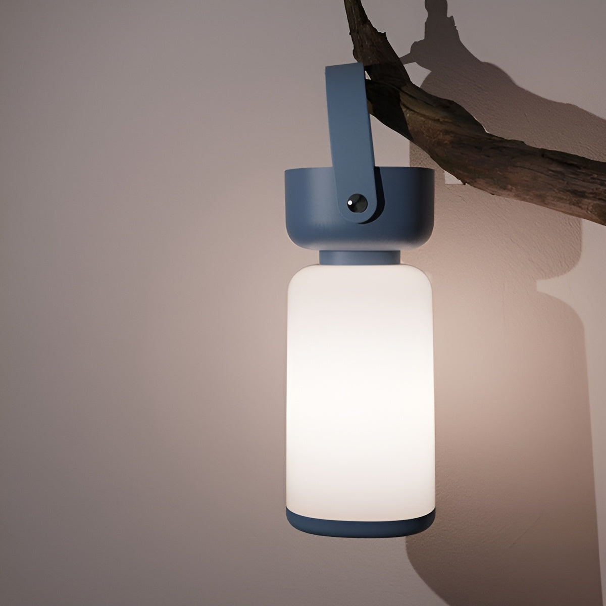 Vanntett LED Bordlampe – Bærbar og Dekorativ | Moderne Sylinderdesign