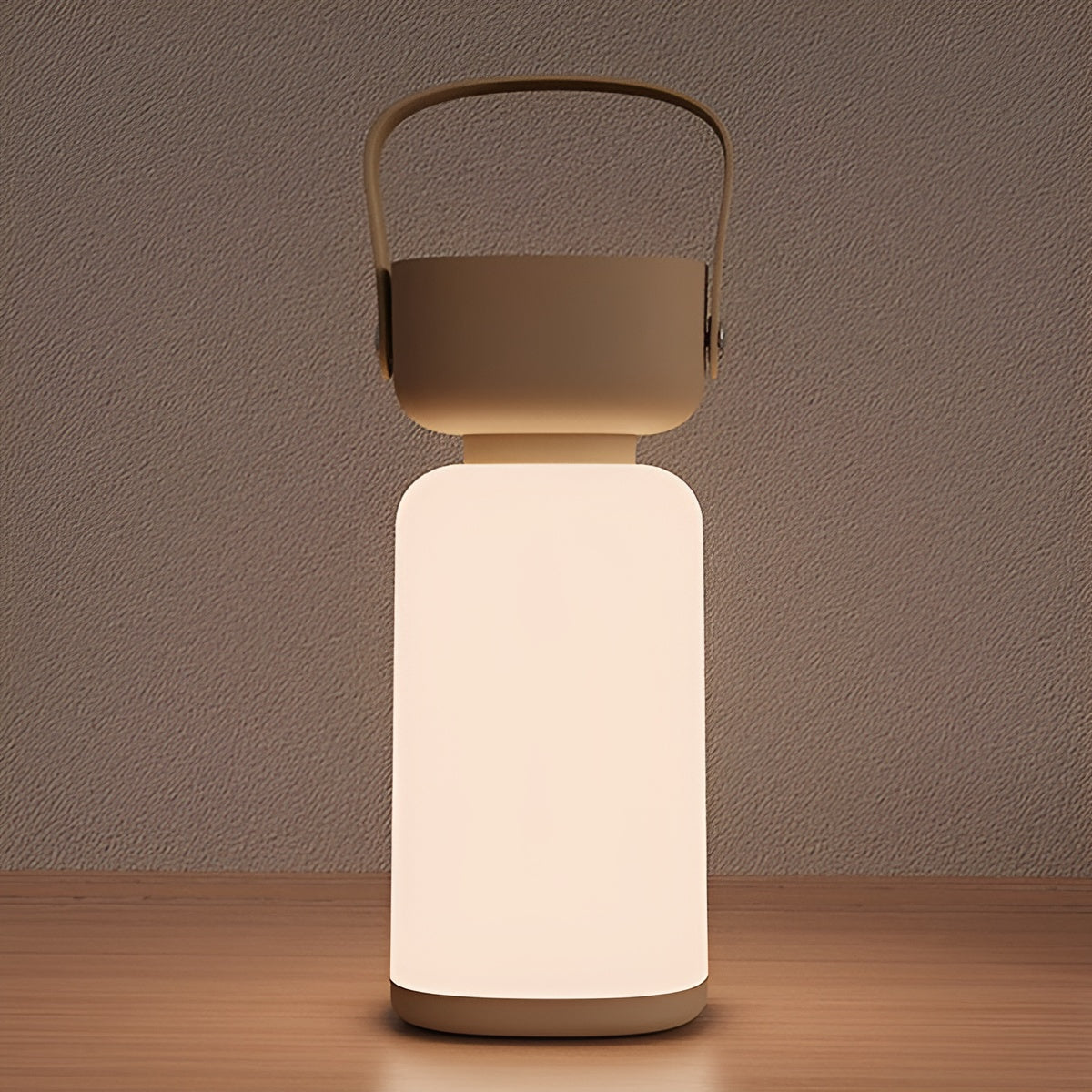 Vanntett LED Bordlampe – Bærbar og Dekorativ | Moderne Sylinderdesign