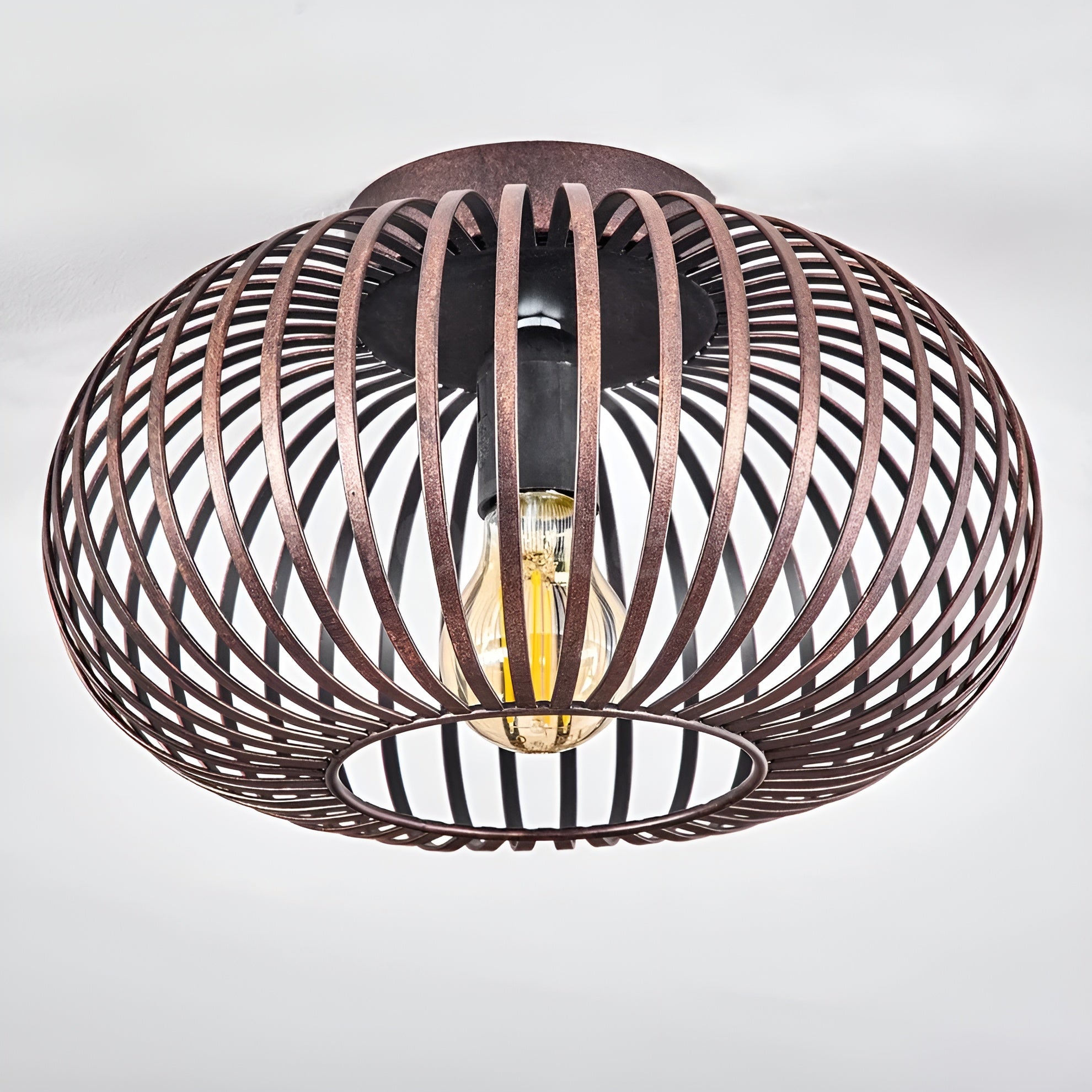 Industriell Taklampe – Dekorativ Lyktestil | Perfekt for Gang, Balkong, Stue og Spisestue