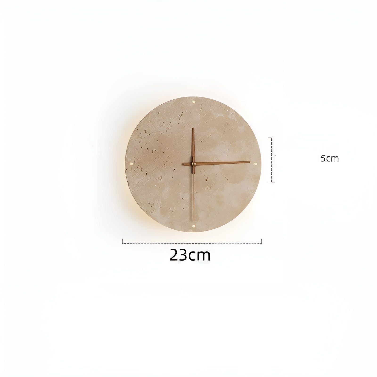 Veggur i Travertin med LED-lys – Minimalistisk og Dekorativ | Naturlig Stein for Moderne Interiør