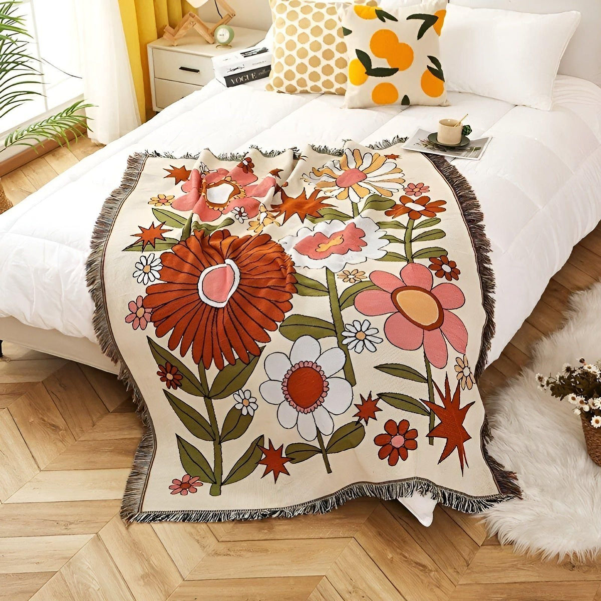 LeopardLuxe Pledd – Allsidig Leopardpledd med Dusker