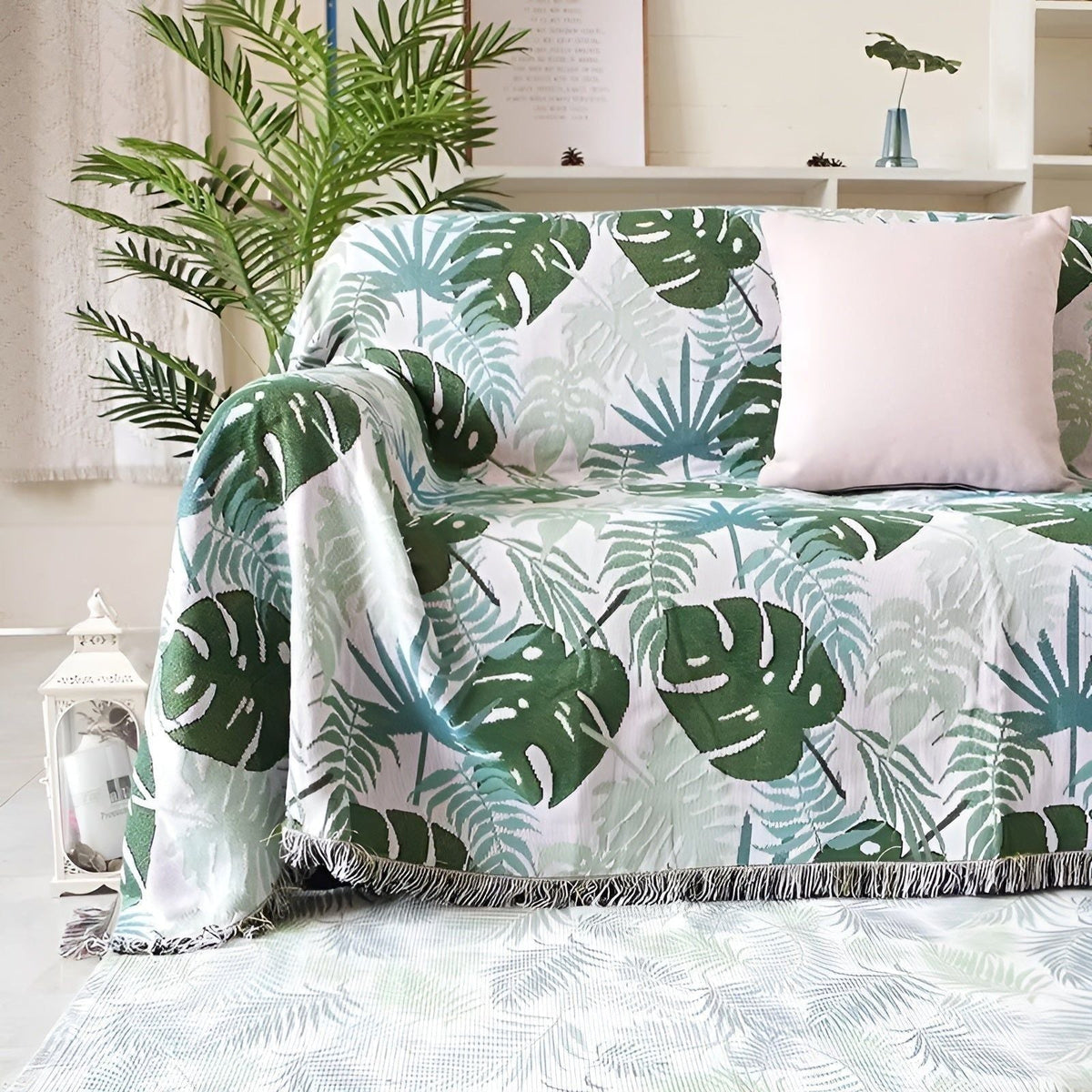 LeopardLuxe Pledd – Allsidig Leopardpledd med Dusker
