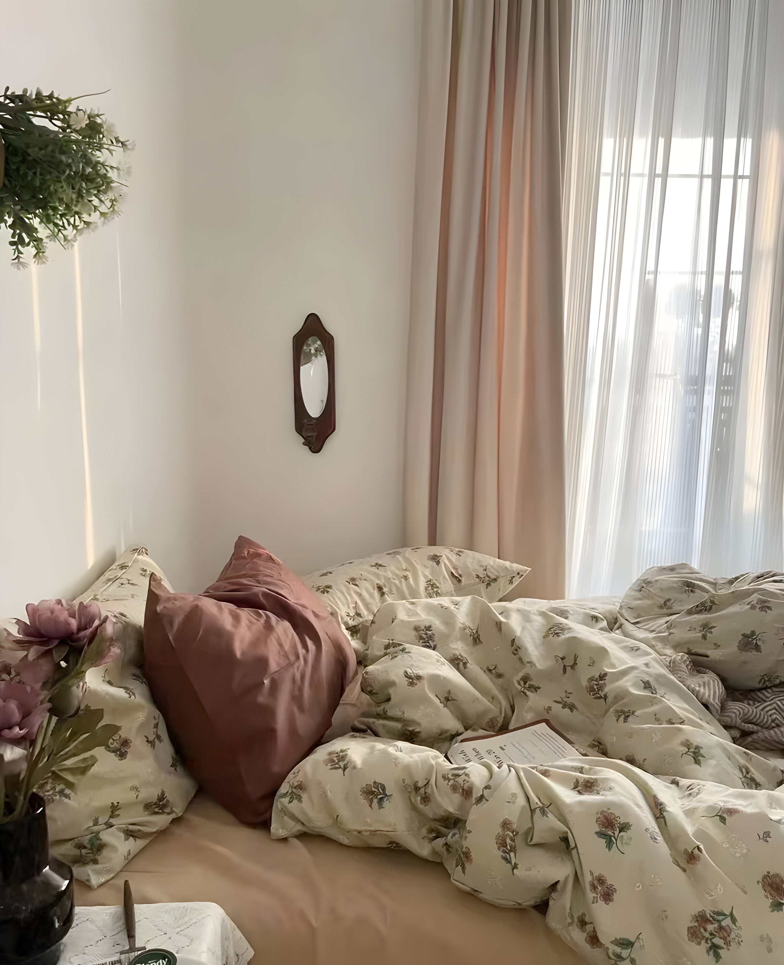 Rosenik - Vintage Blomstrete Sengetøysett
