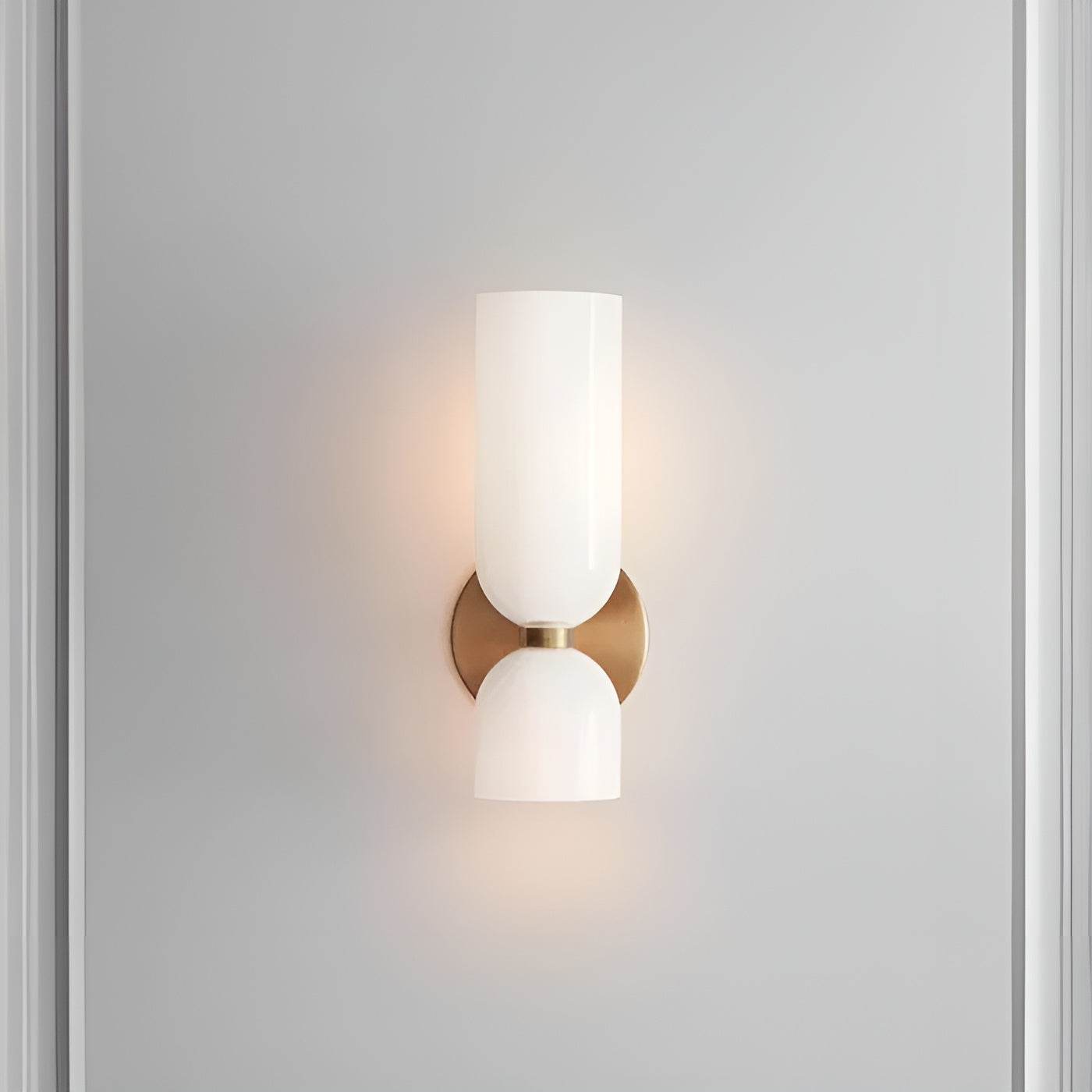 Glass vegglampe – Elegant og Moderne med LED | Stilfull Belysning til Stue og Soverom