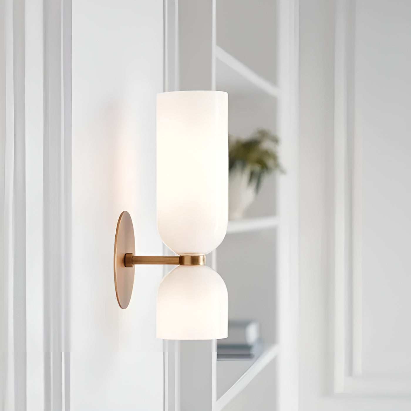 Glass vegglampe – Elegant og Moderne med LED | Stilfull Belysning til Stue og Soverom