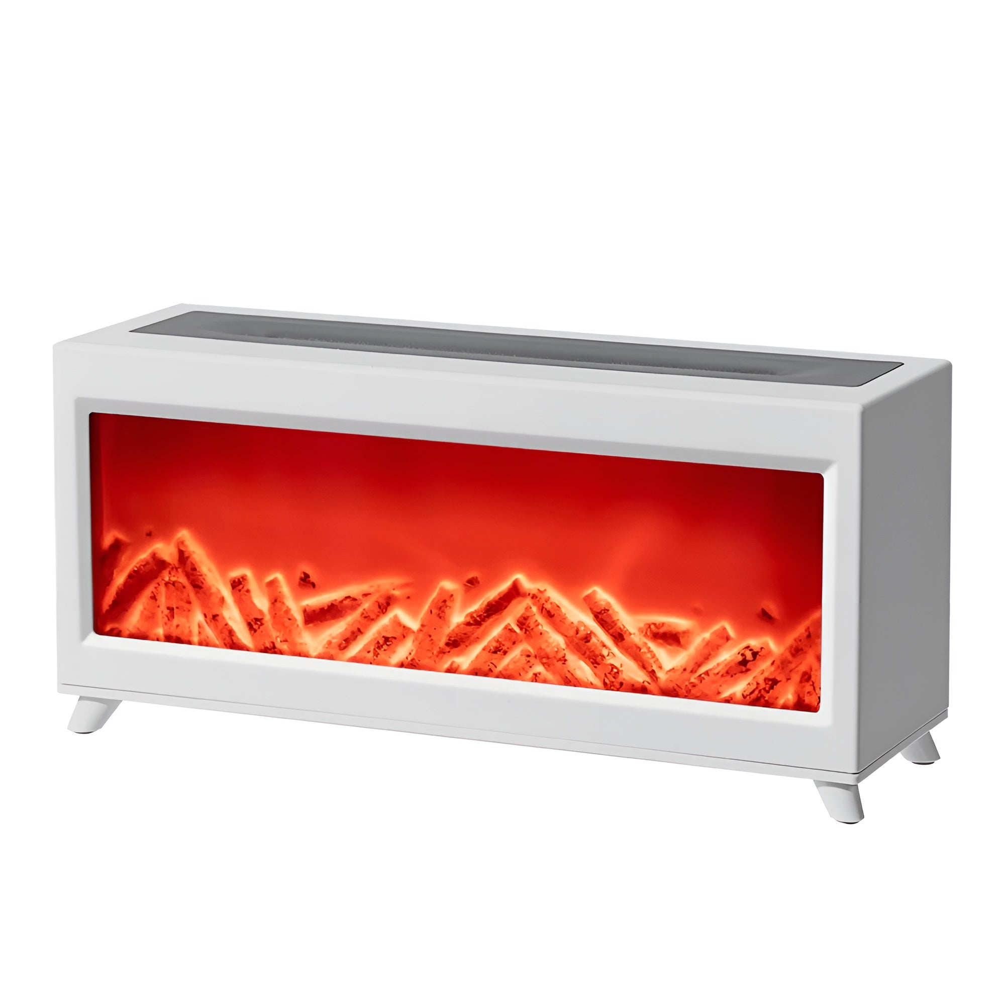 Aromaterapi Luftfukter – Flammeeffekt og Beroligende Duft | Perfekt for Hjemmet