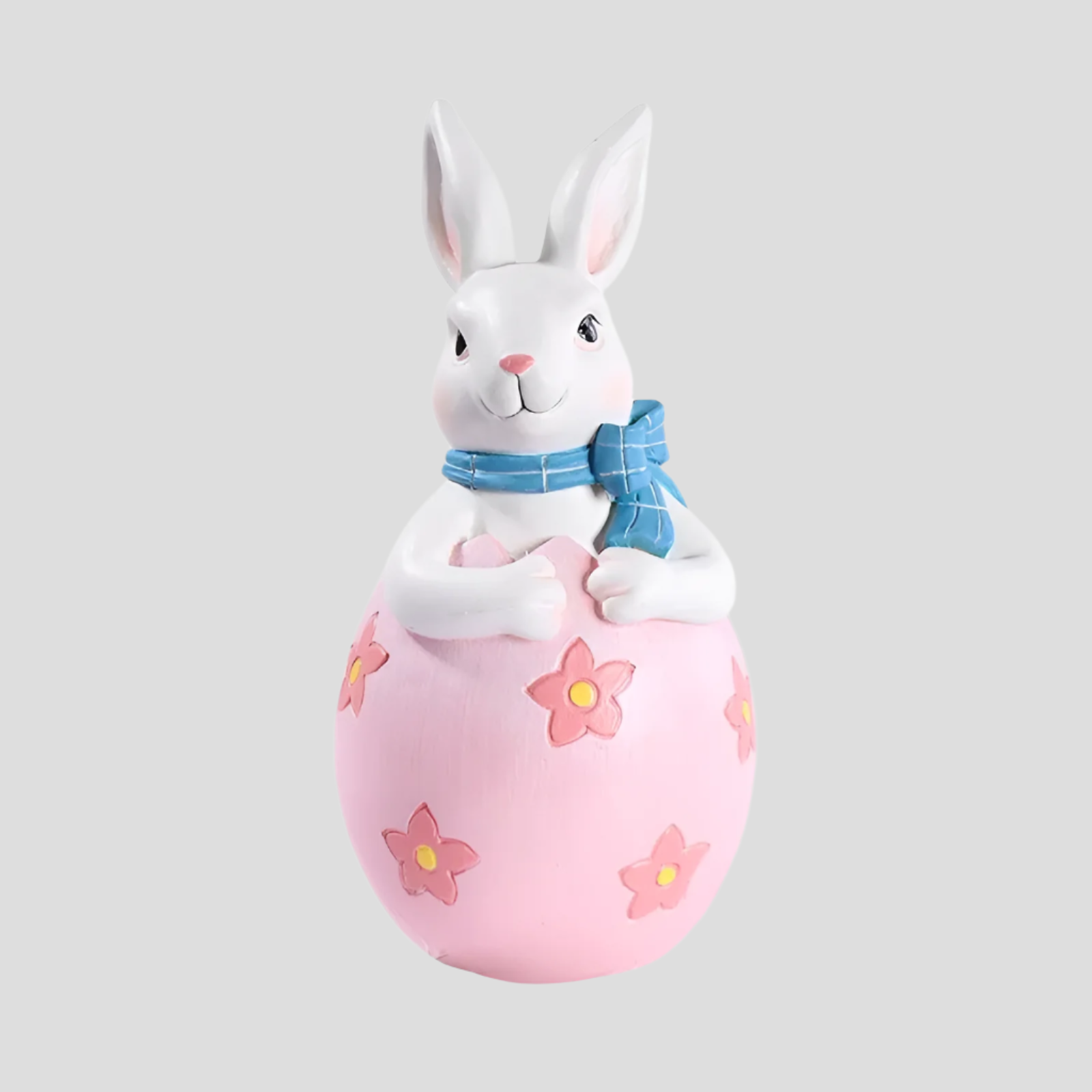 Bilde av Vintera - Utskåret Påskeharepar Eggpynt Ornament fra Velisse
