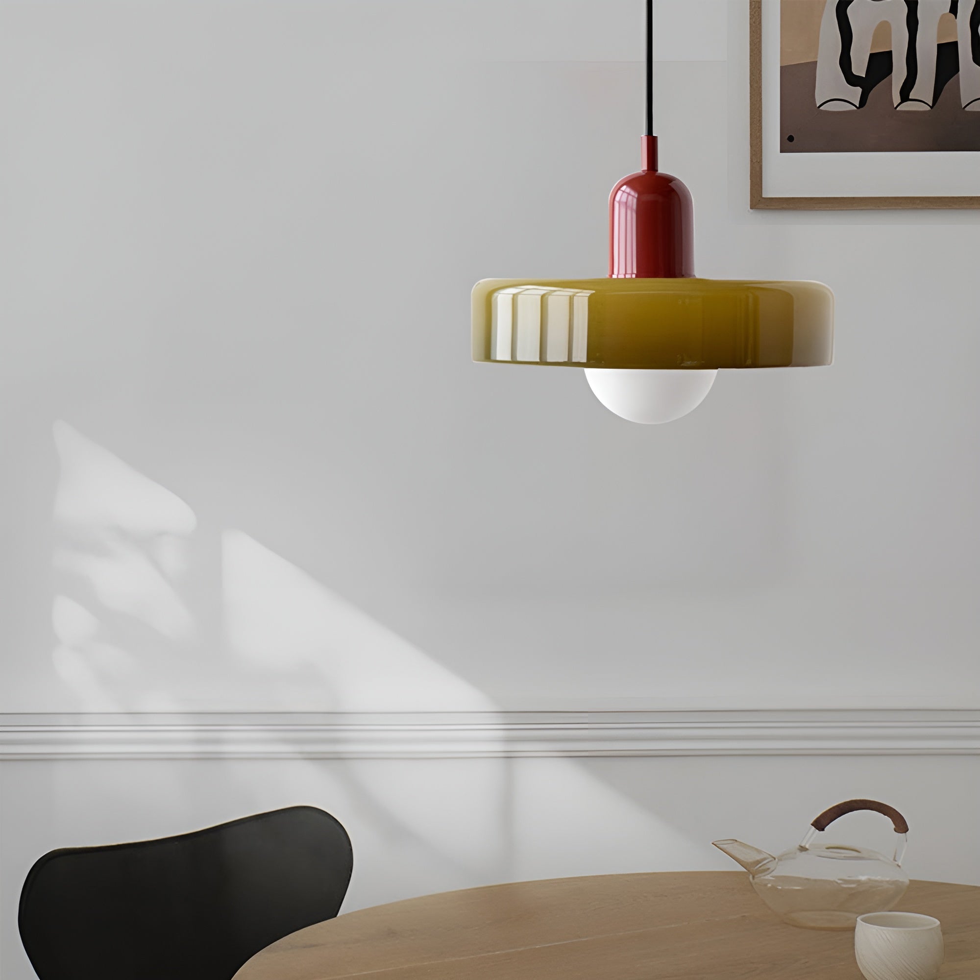 Bilde av Lysfjord Glasspendel – Moderne Eleganse i Tidløst Design fra Velisse